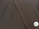 SATINETTE DE COTON CHOCOLAT - coupon de tissu de 3 mètres - My Little Coupon - tissu - coudre