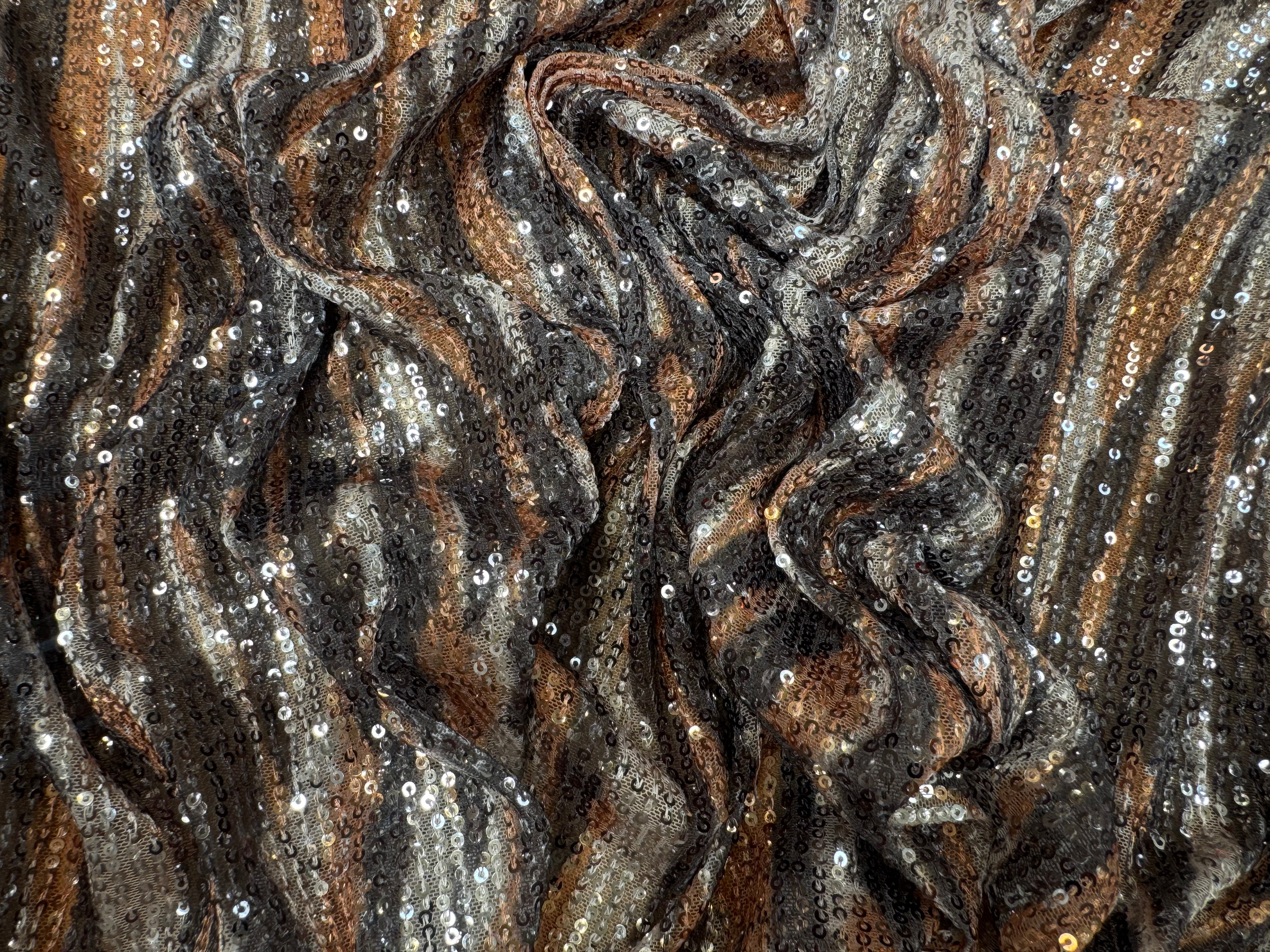 SEQUIN MOTIFS TIGRE - My Little Coupon