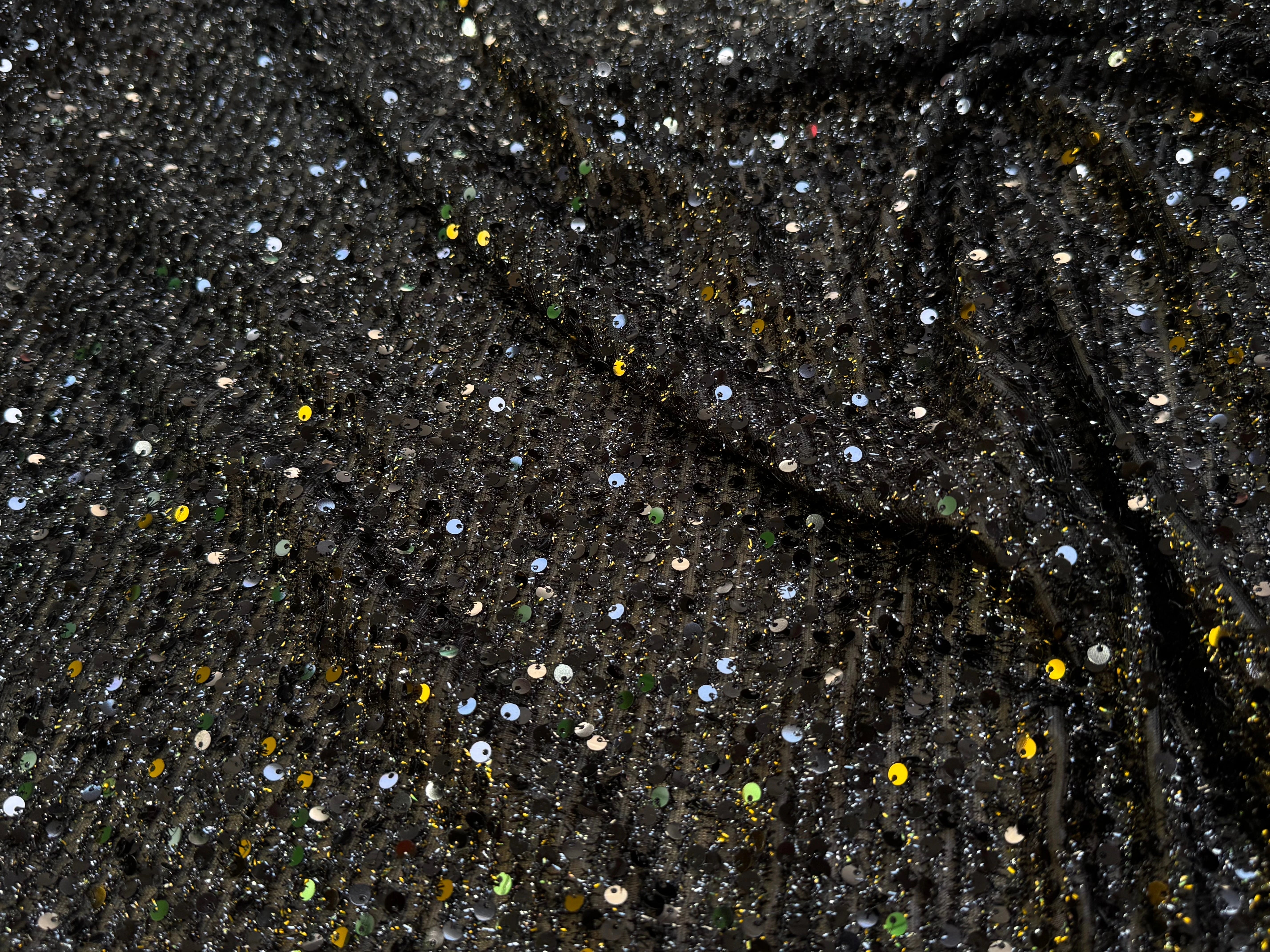 SEQUIN PAILLETTE BRODÉ NOIR - My Little Coupon