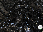 SEQUIN PAILLETTE SUR RÉSILLE NOIR - My Little Coupon