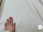 SERGÉ DE COTON FLUIDE BLANC - My Little Coupon