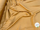 SERGÉ DE VISCOSE LAINE MARRON FAUVE - My Little Coupon
