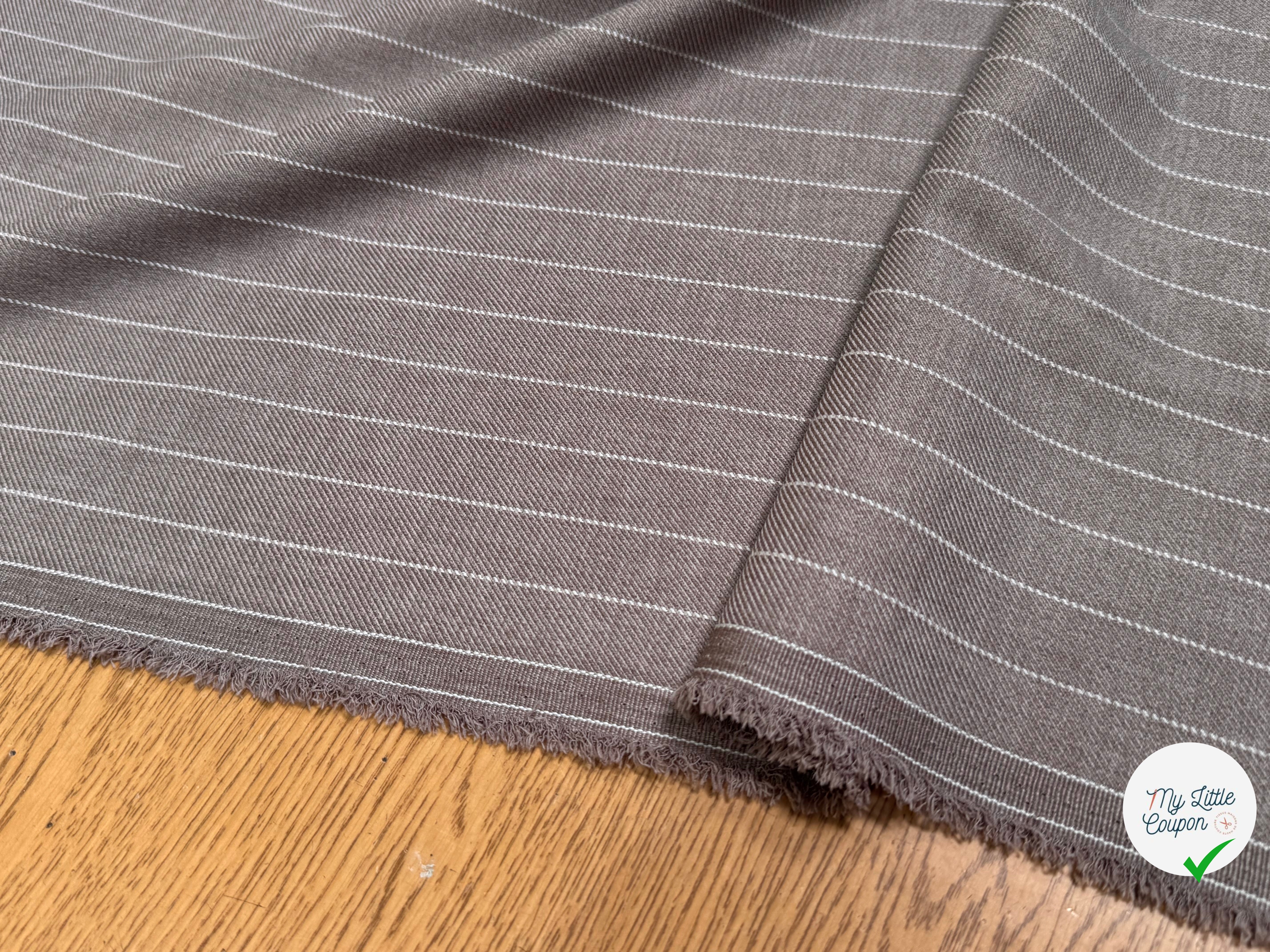 SERGÉ FLUIDE LIGHT MOCHA À RAYURES - My Little Coupon