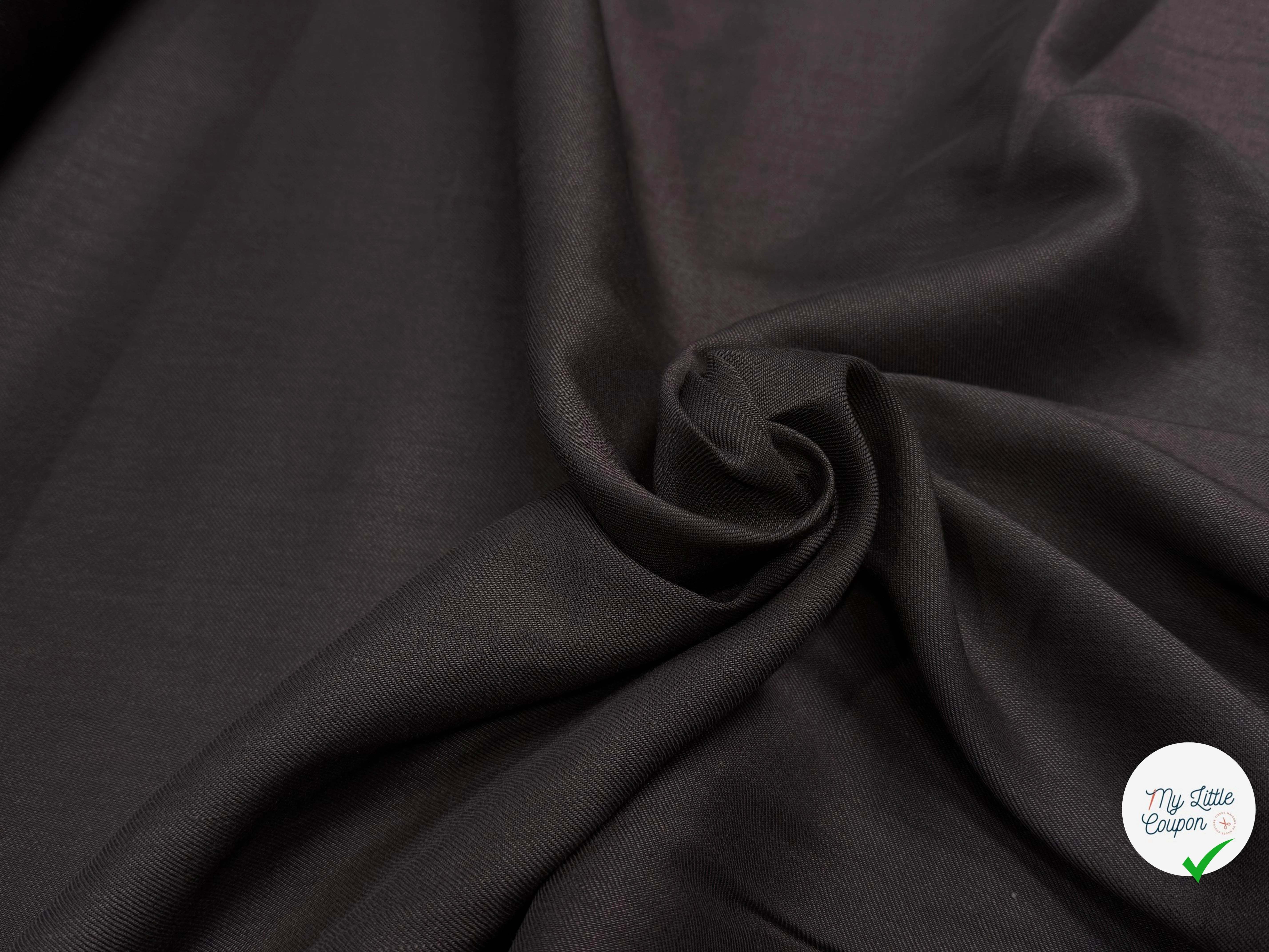 SERGÉ LIN ET LAINE MARRON FONCÉ 40%W - My Little Coupon