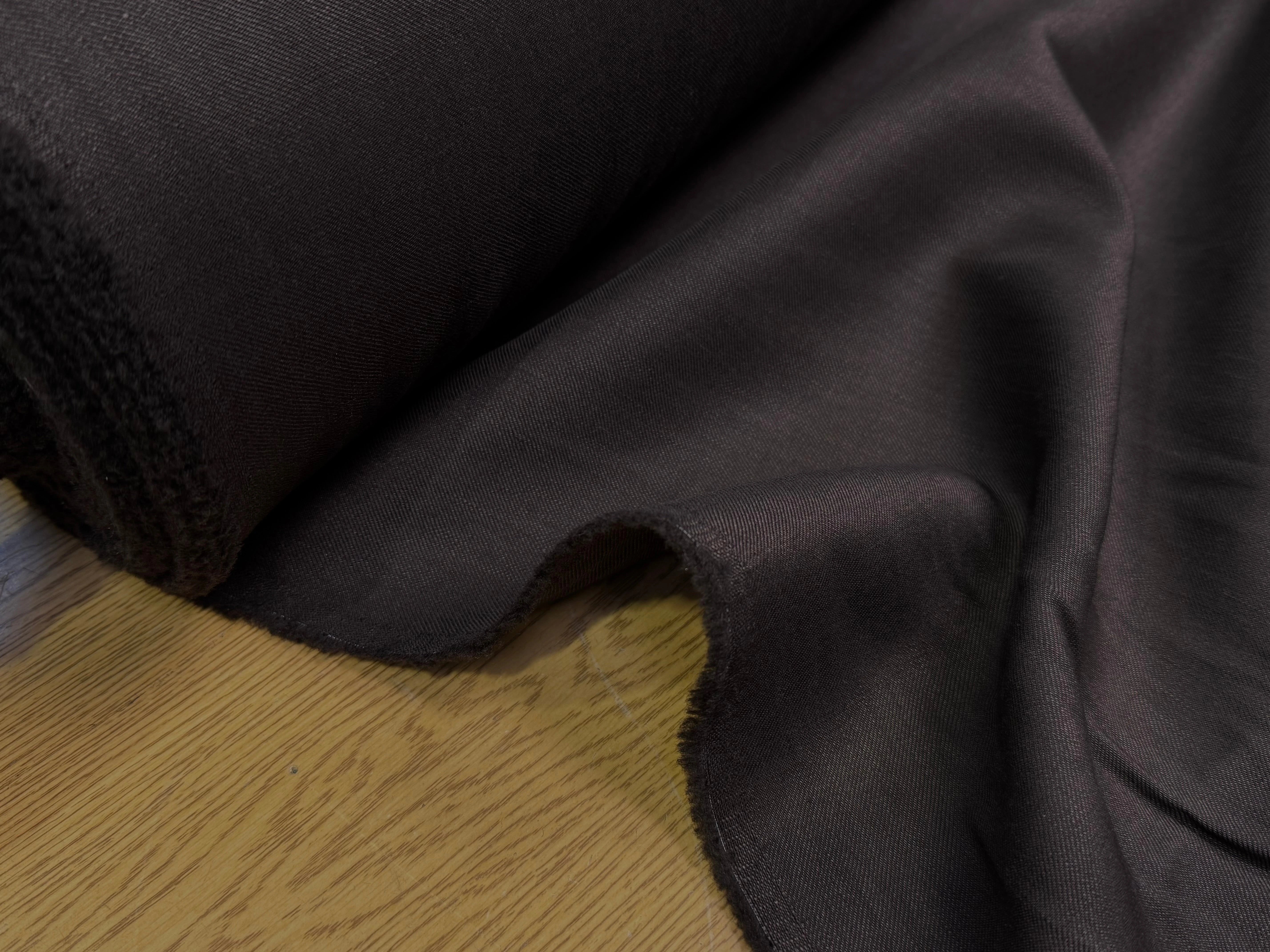 SERGÉ LIN ET LAINE MARRON FONCÉ 40%W - My Little Coupon