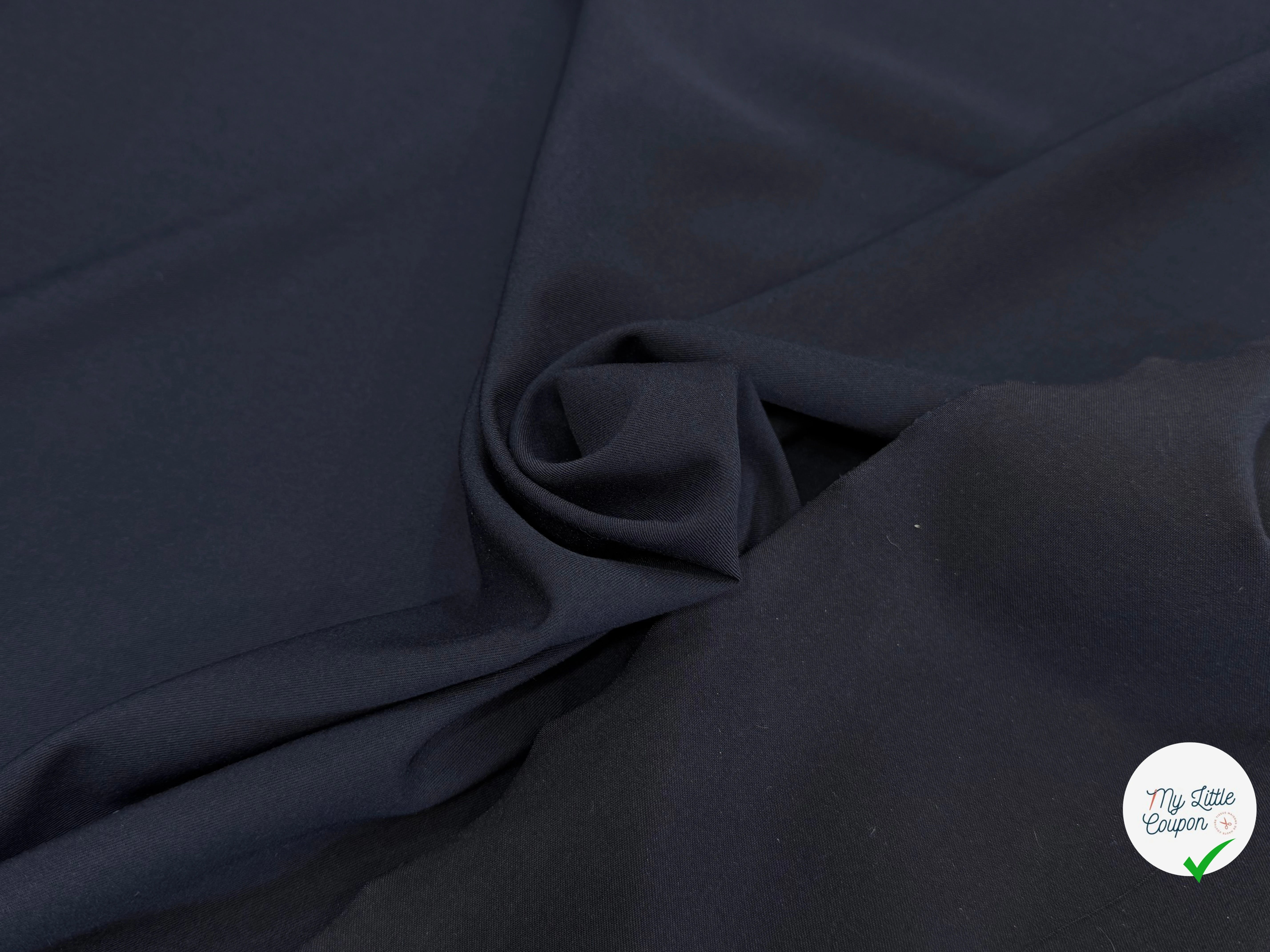 SERGÉ STRETCH BLEU MARINE - My Little Coupon