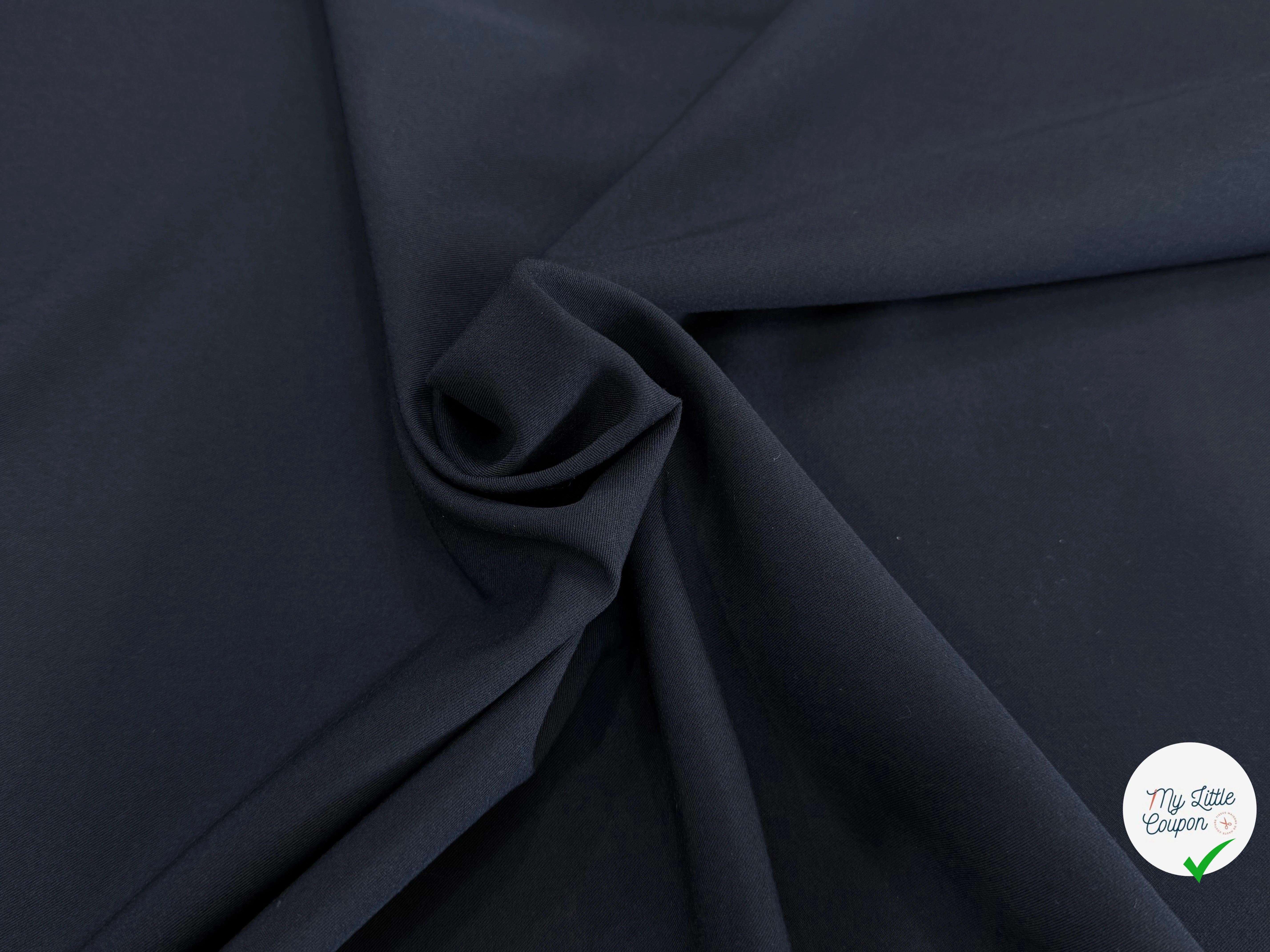SERGÉ STRETCH BLEU MARINE - My Little Coupon