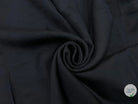 SERGÉ TENCEL NOIR REFLET BLEUTÉ SOUPLE - coupon de tissu de 3 mètres - My Little Coupon - tissu - coudre