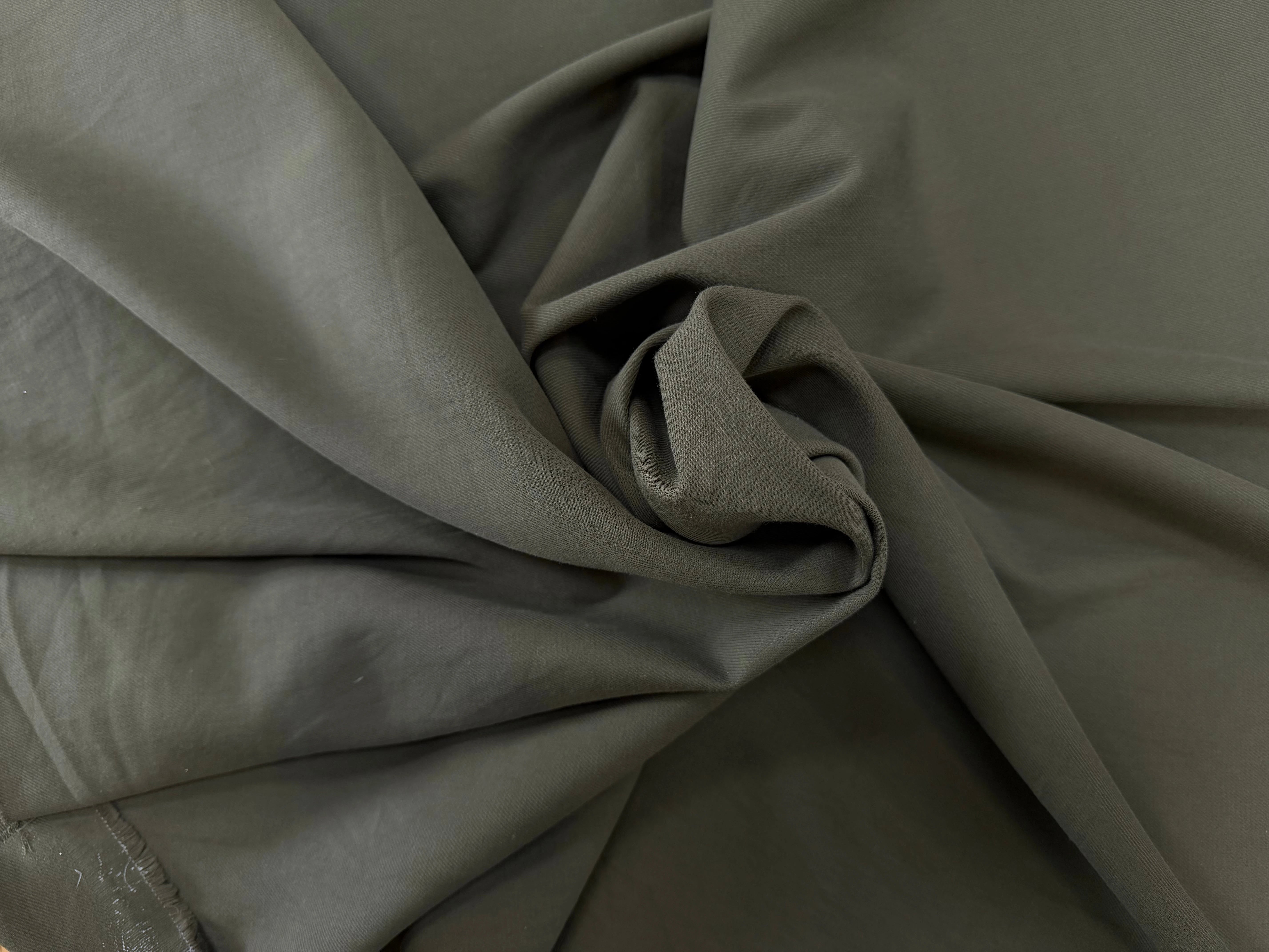 SERGÉ VISCOSE KHAKI TENUE LOURDE - My Little Coupon