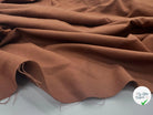 SERGÉ VISCOSE ROUX ÉCUREUIL - My Little Coupon - tissu - coudre