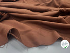 SERGÉ VISCOSE ROUX ÉCUREUIL - My Little Coupon - tissu - coudre
