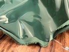 SIMILI CUIR VERT FONCÉ COTON POLY - My Little Coupon