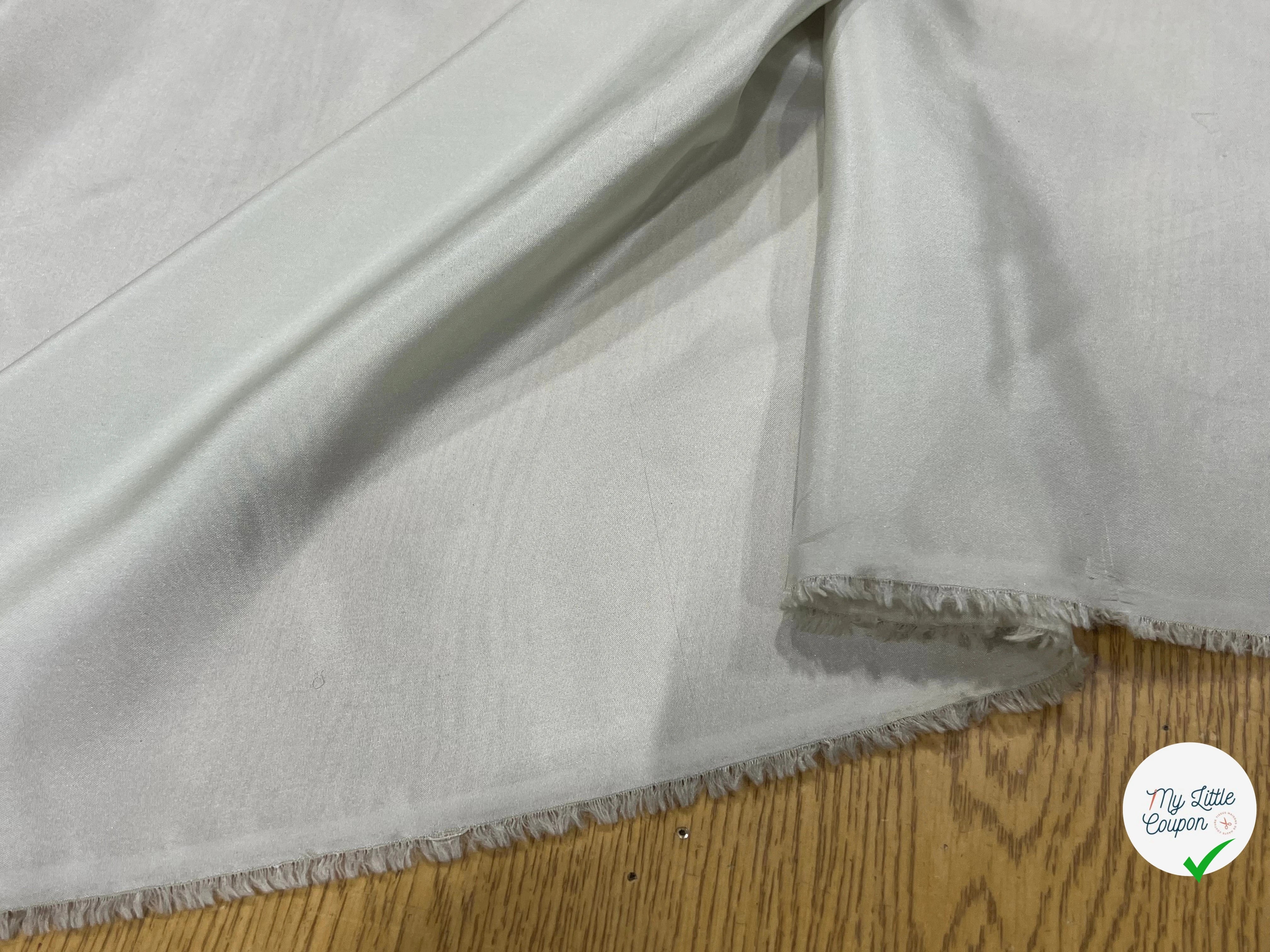 VISCOSE JACQUARD BLEU RAMI COTON ITALIE - My Little Coupon