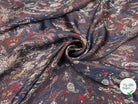 SOIE IMPRIMÉ JACQUARD MÉTAL DAMAS D'APPARAT - My Little Coupon - tissu - coudre