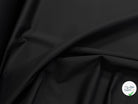 SUBLIME DRAPERIE NOIRE STRETCH TOUCHER ULTRA DOUX ET TENUE IMPECCABLE ITALIE - My Little Coupon