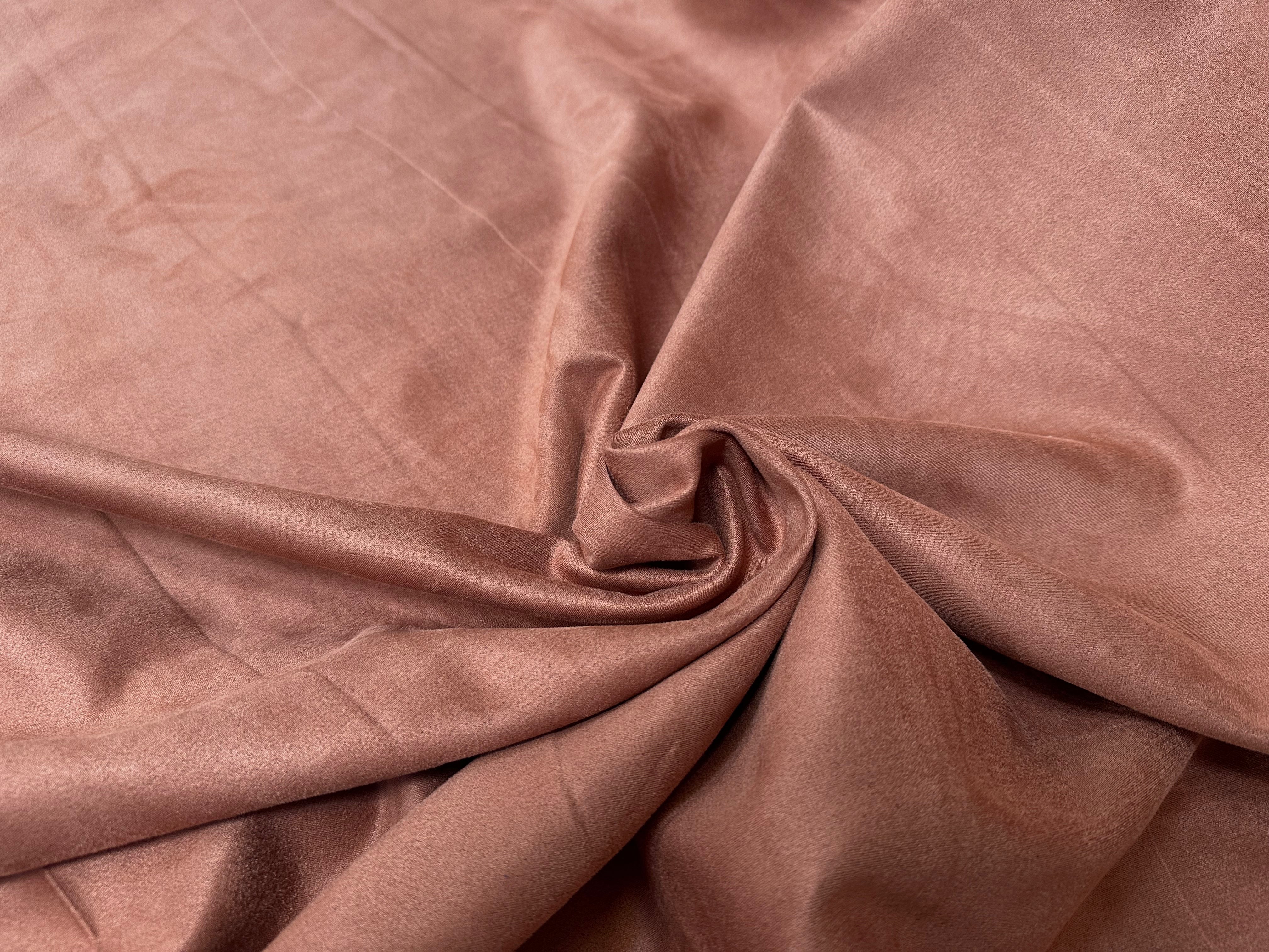 SUEDINE EFFET DAIM DENSE MARRON 11%EA - My Little Coupon