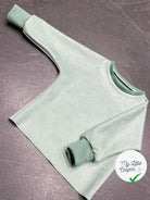 SUEDINE EFFET DAIM DENSE VERT AMANDE 11%EA - My Little Coupon