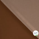 Suédine scuba champagne - détail de la texture