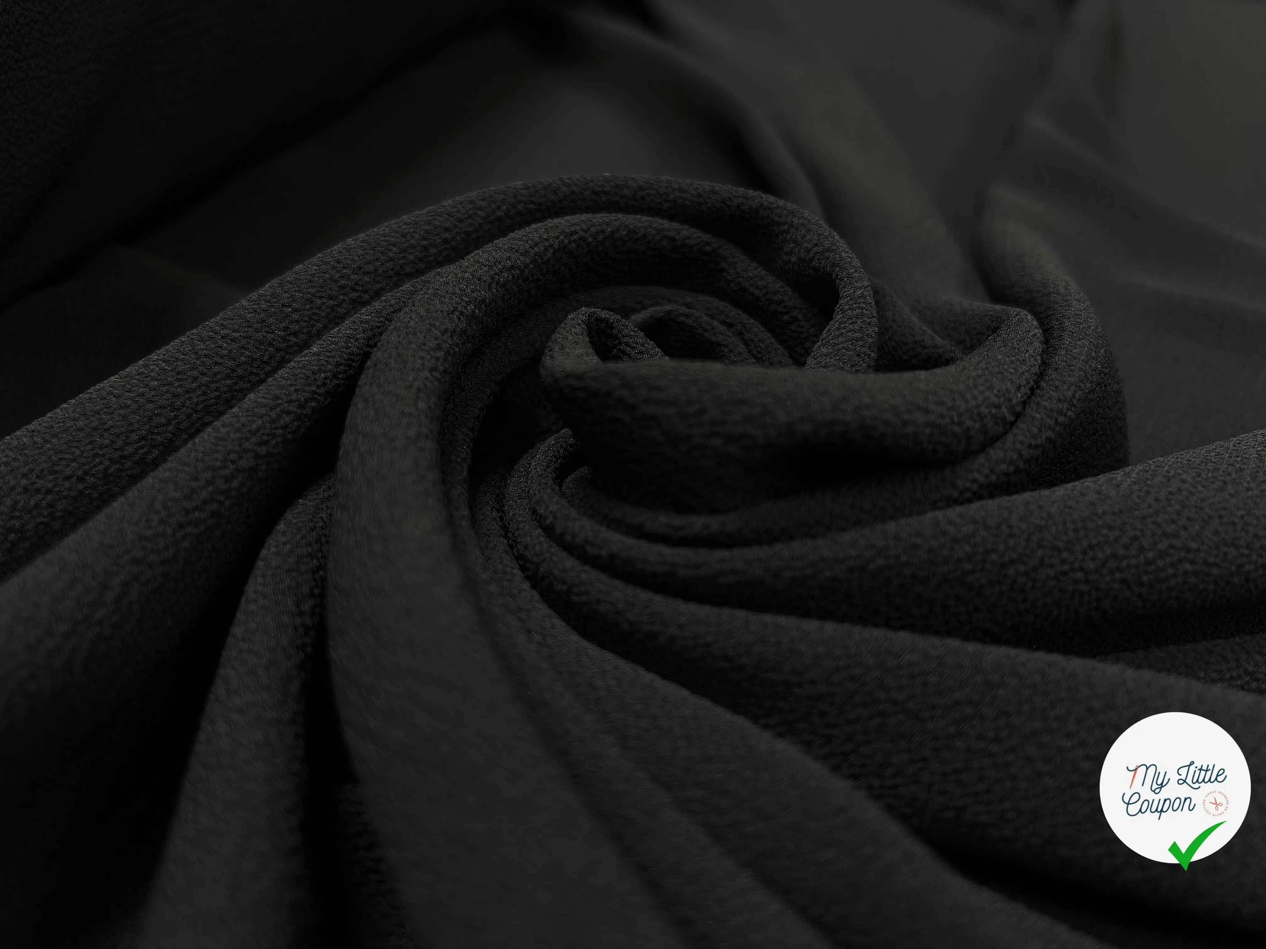 SUMMER CREPE STRETCH NOIR - My Little Coupon