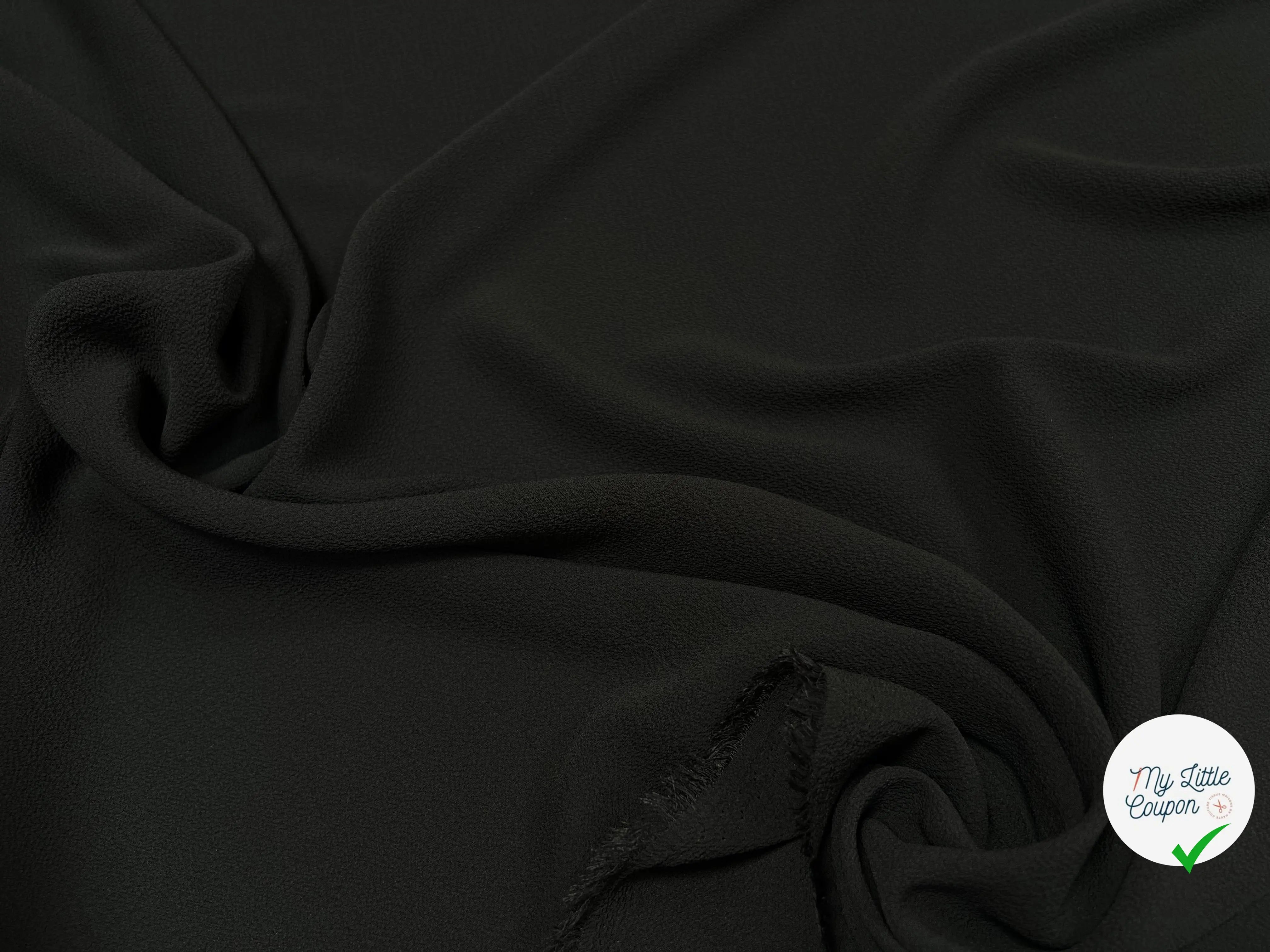 SUMMER CREPE STRETCH NOIR - My Little Coupon