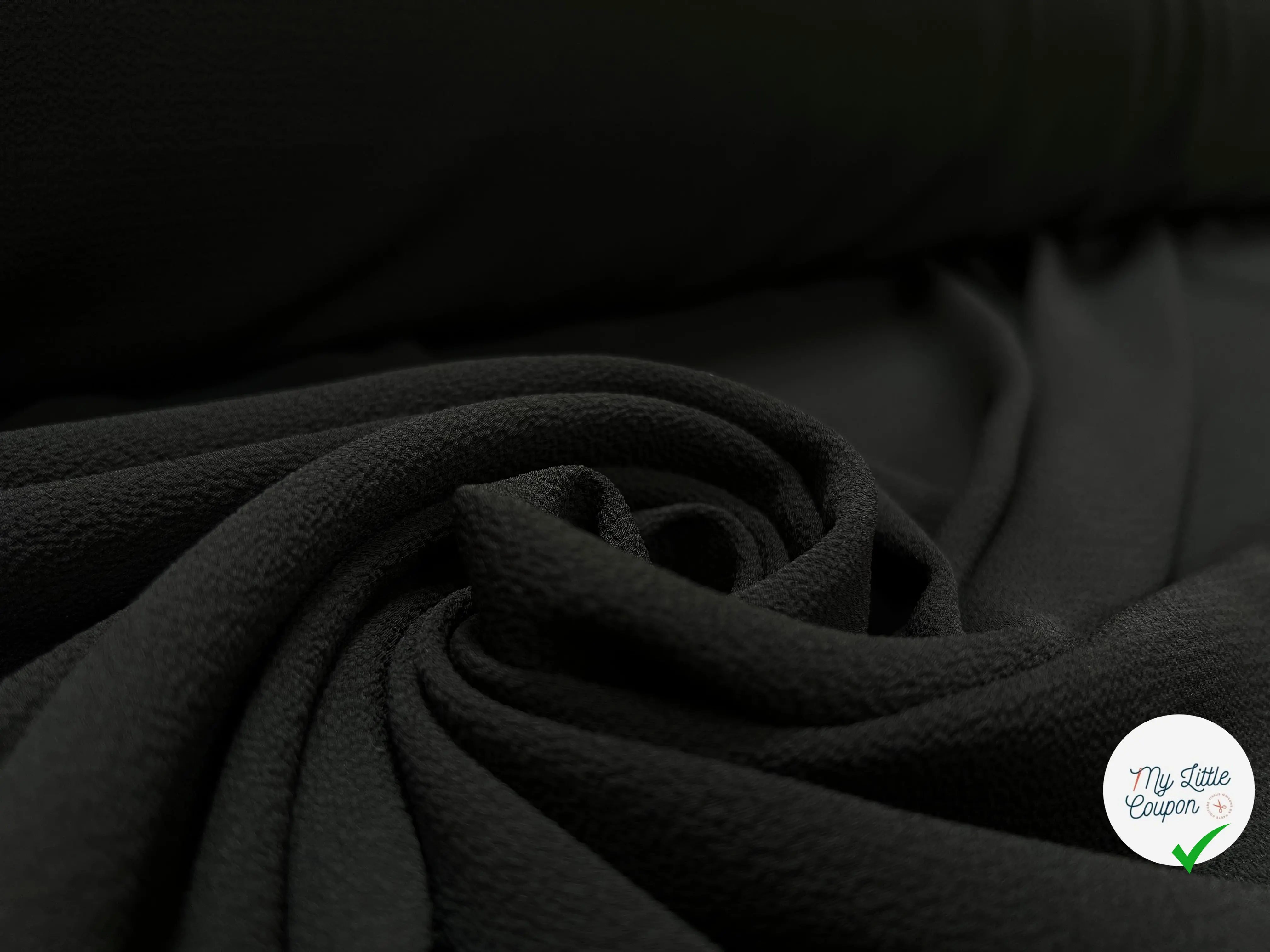 SUMMER CREPE STRETCH NOIR - My Little Coupon