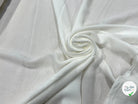 SUPERBE CREPE VISCOSE BLANC 100% VISCOSE 130CM - My Little Coupon