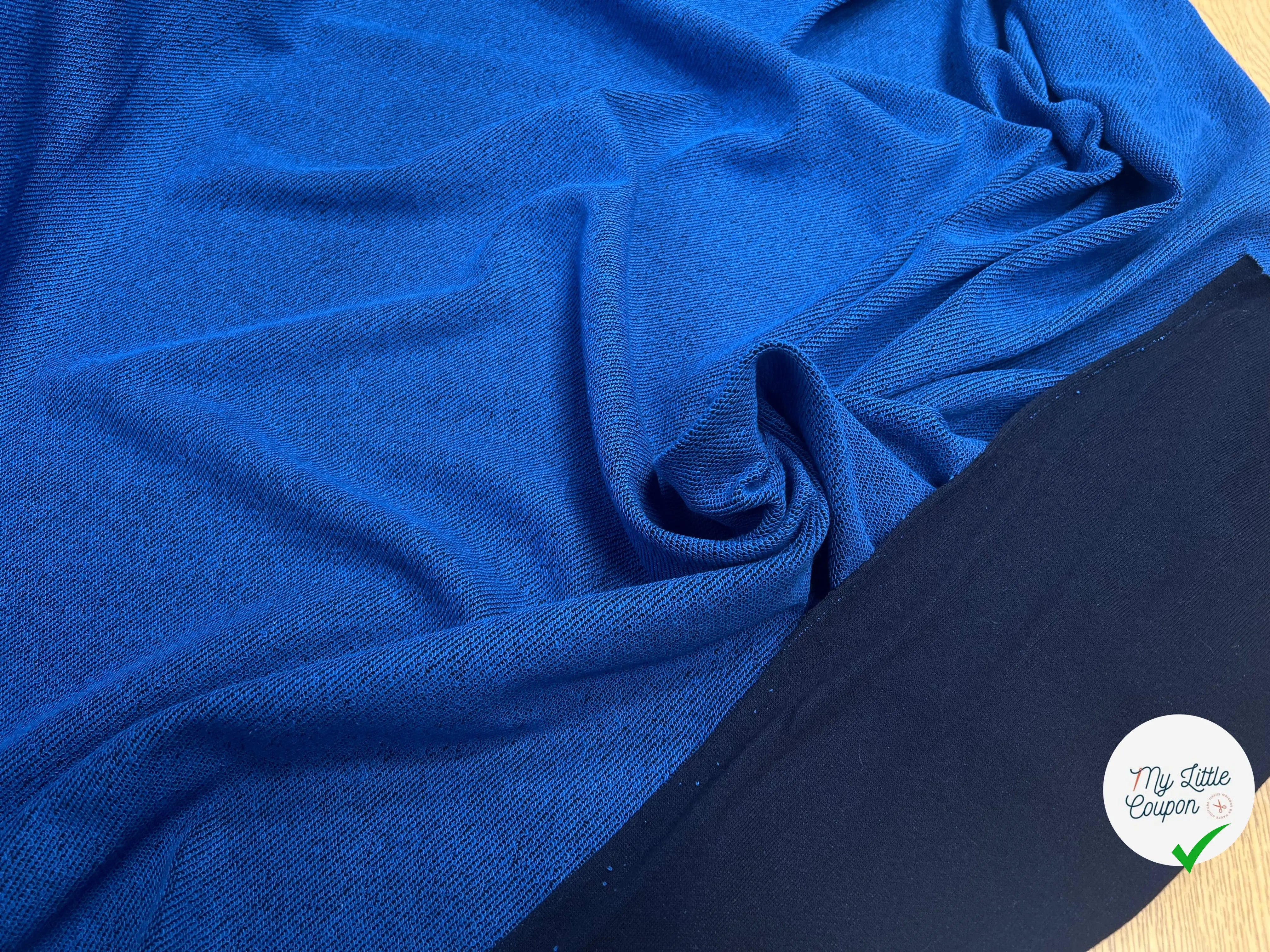 SWEAT TECHNIQUE 64% COTON MADE IN FRANCE MARINE/TURKISH SEA - My Little Coupon