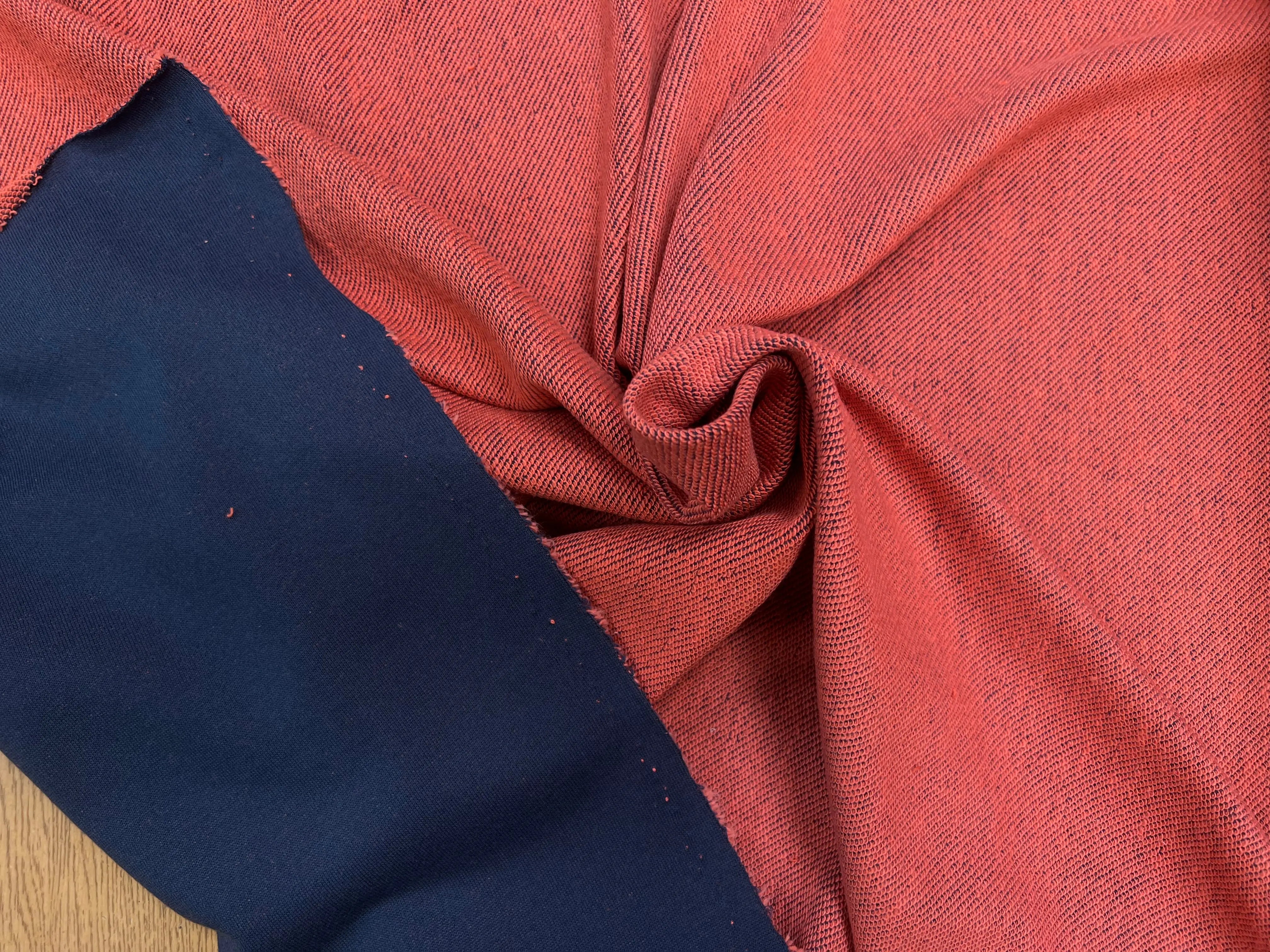 SWEAT TECHNIQUE 64% COTON MADE IN FRANCE NAVY/ORANGE - My Little Coupon