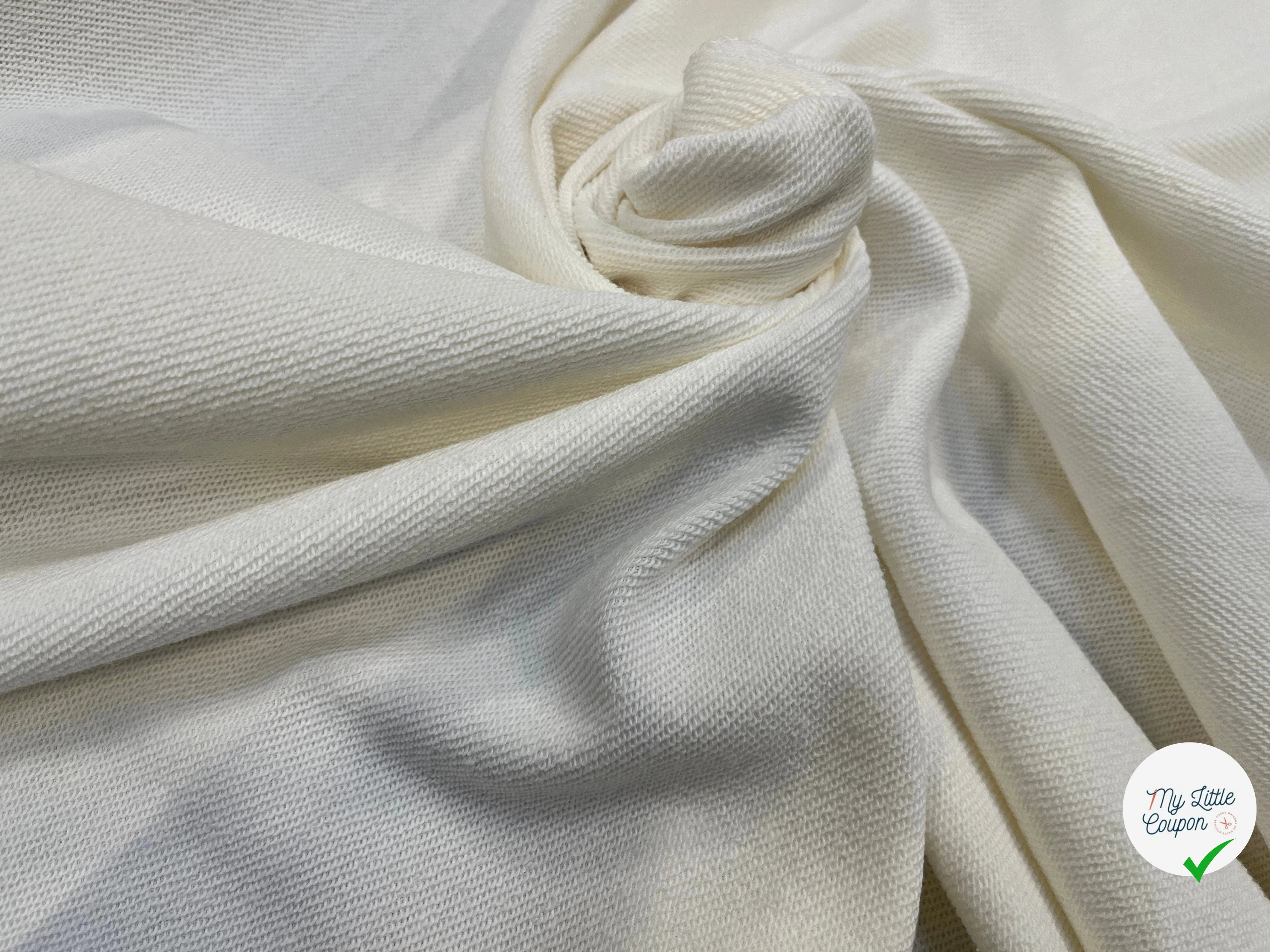 SWEAT TECHNIQUE GRANDE LAIZE 214CM BLANC COTON - My Little Coupon