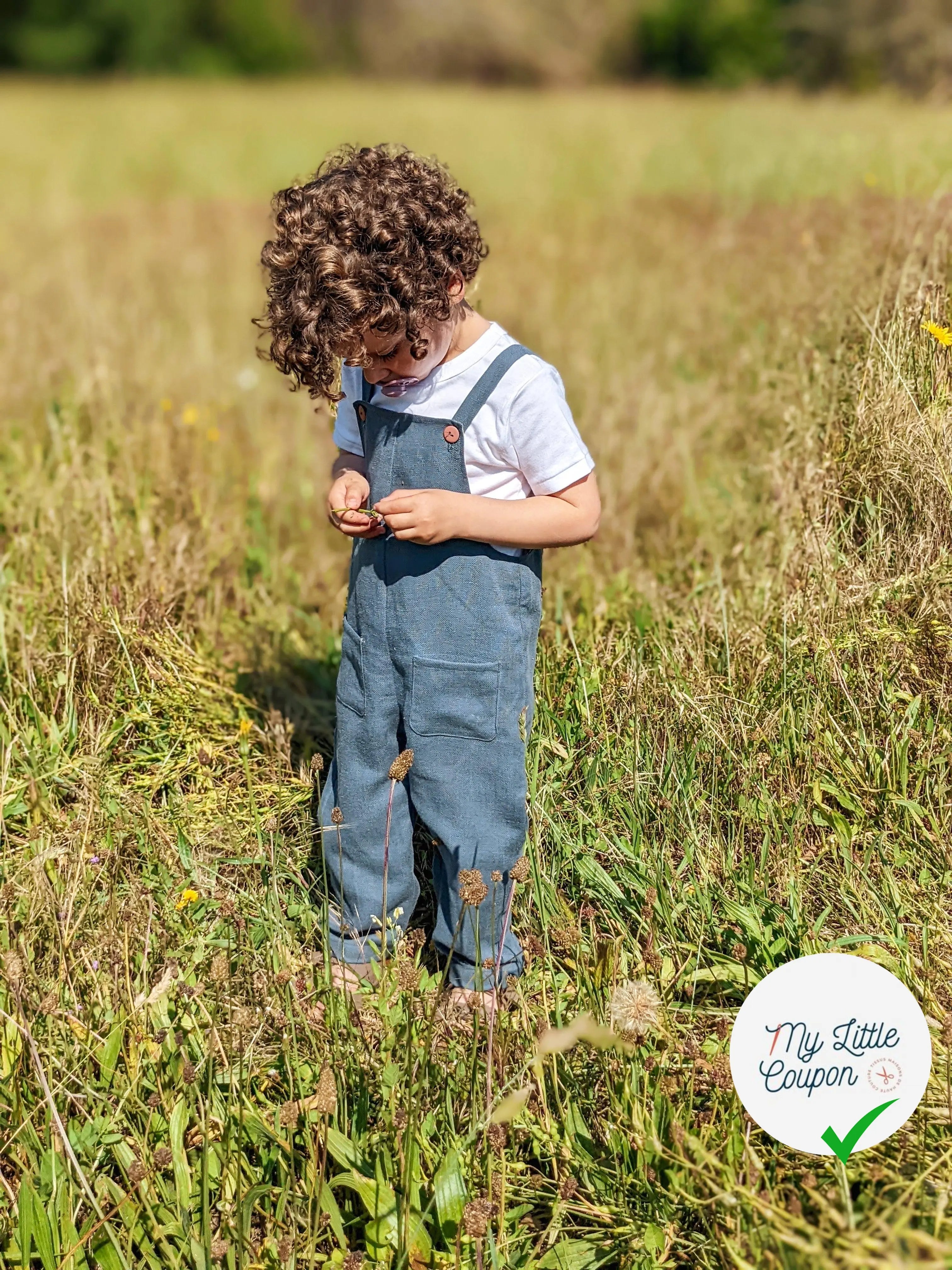 Salopette Fauvette | Du 3 au 12 ans | Marmaï Patterns - My Little Coupon - tissu - coudre