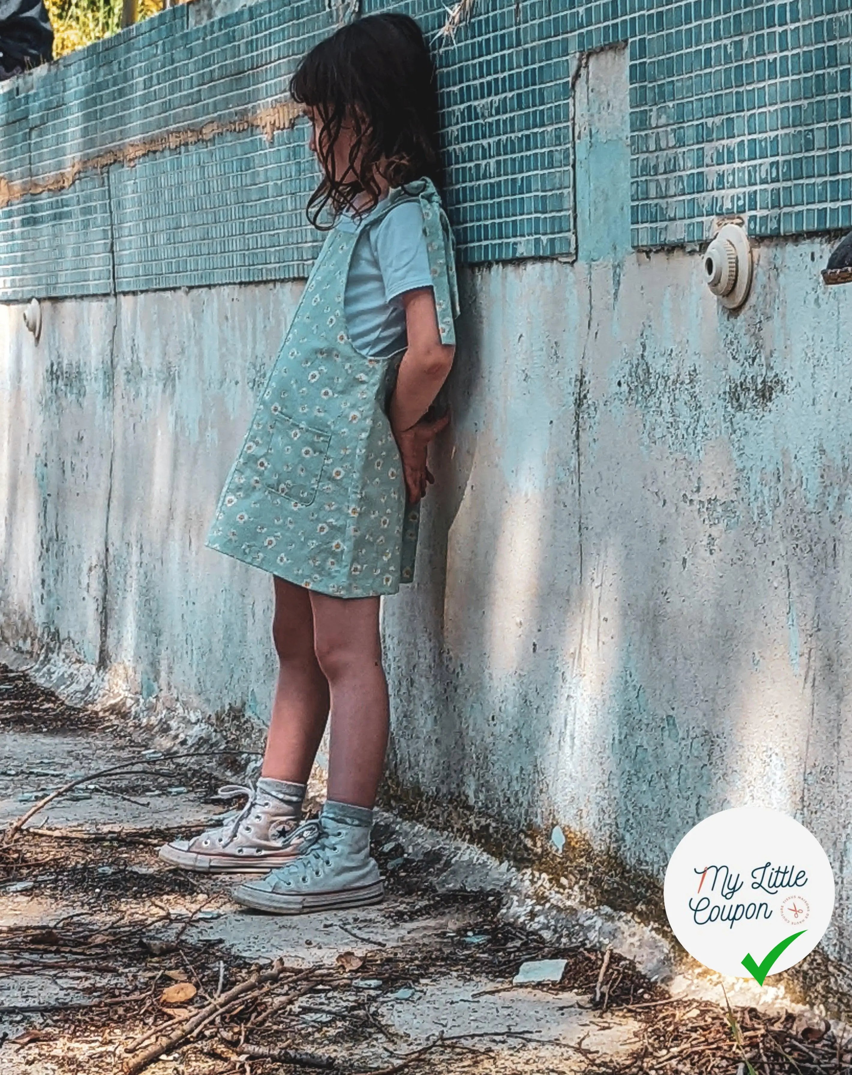 Salopette Fauvette | Du 3 au 12 ans | Marmaï Patterns - My Little Coupon - tissu - coudre