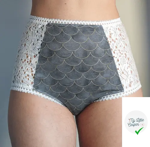 Simone | Culotte haute - My Little Coupon - tissu - coudre