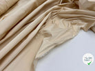 TAFFETAS CARAMEL LACTÉ - My Little Coupon - tissu - coudre