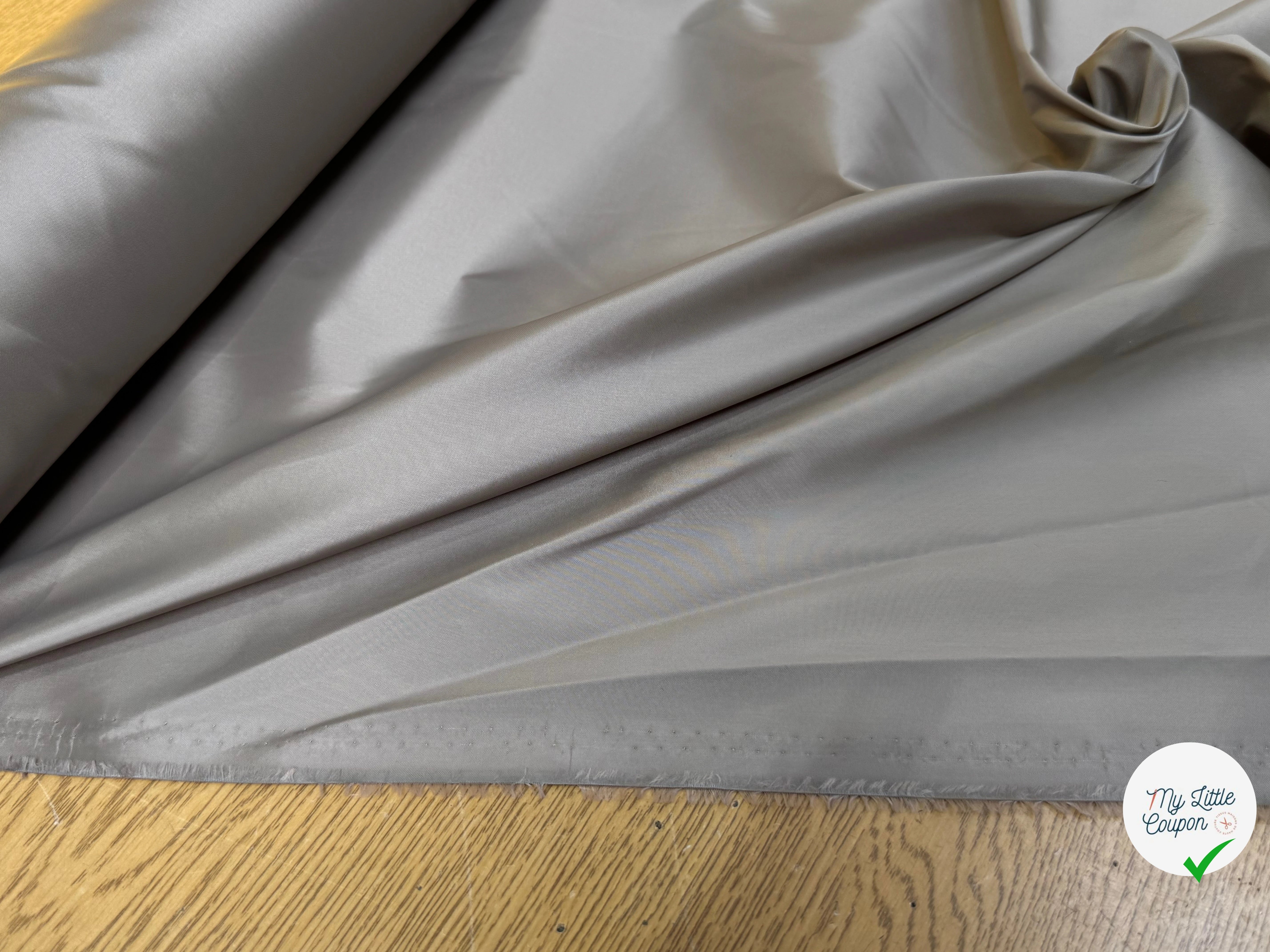 TAFFETAS PARKA 30% POLYAMIDE BEIGE FONCÉ - My Little Coupon
