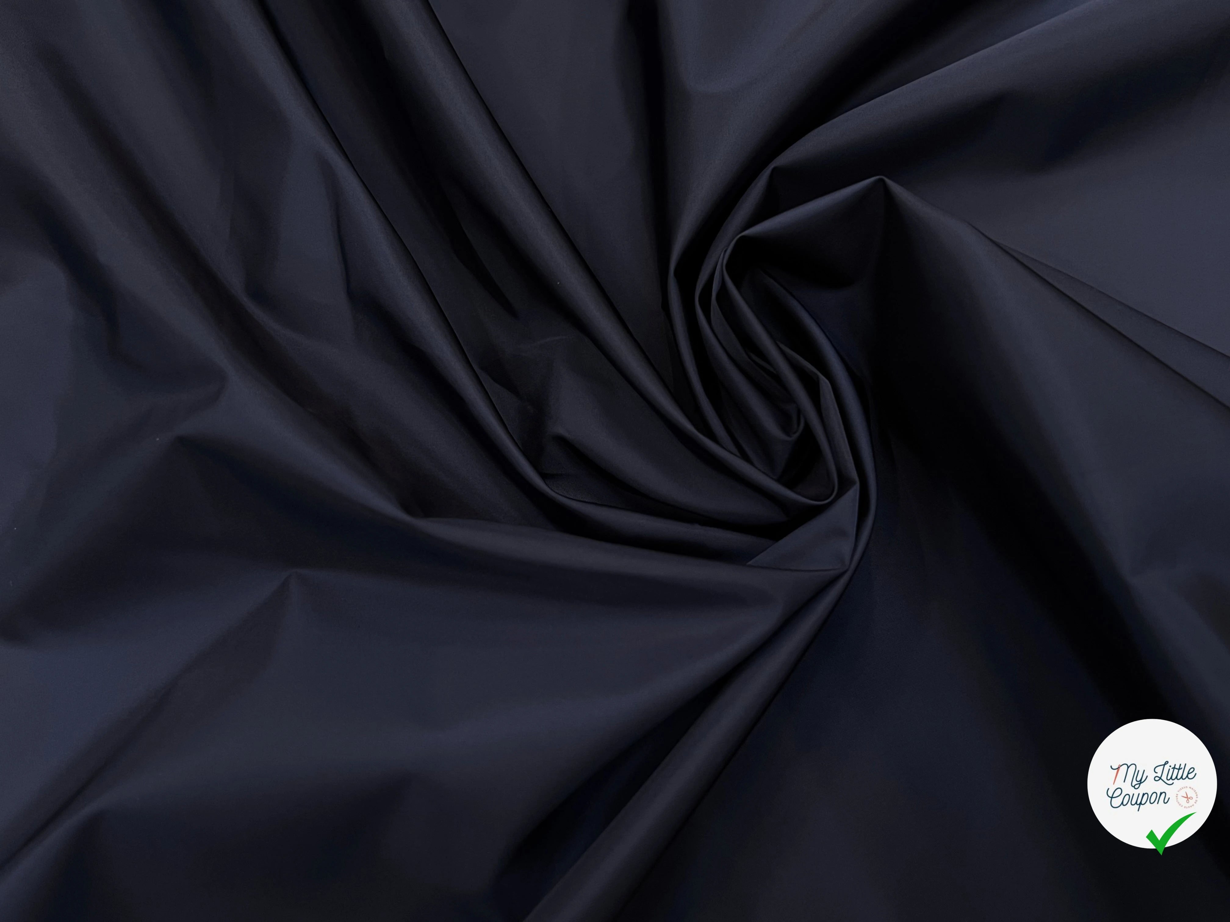 TAFFETAS PARKA BLEU MARINE 153CM - My Little Coupon