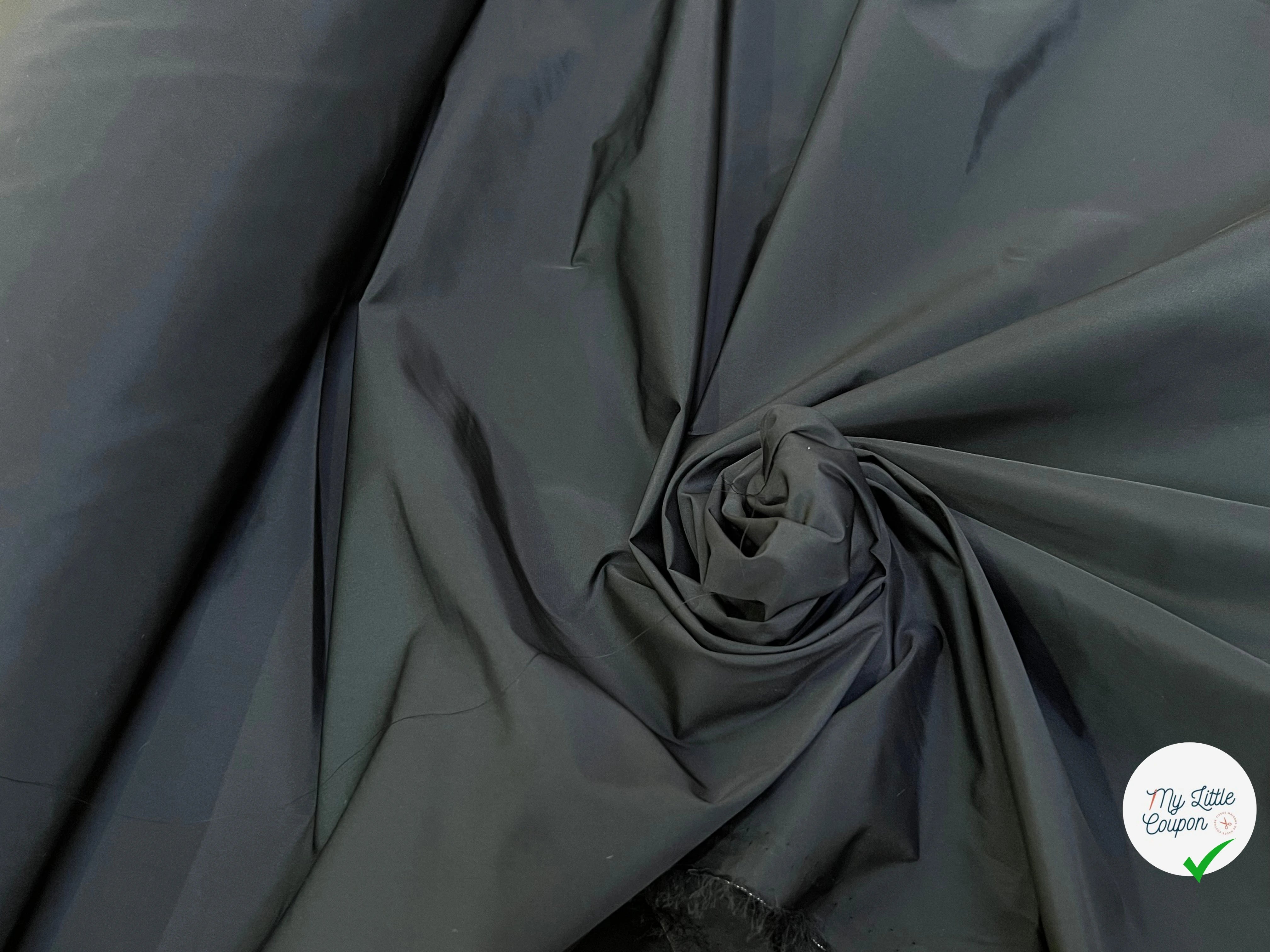 TAFFETAS PARKA IMPERMÉABLE NOIR 110 - My Little Coupon