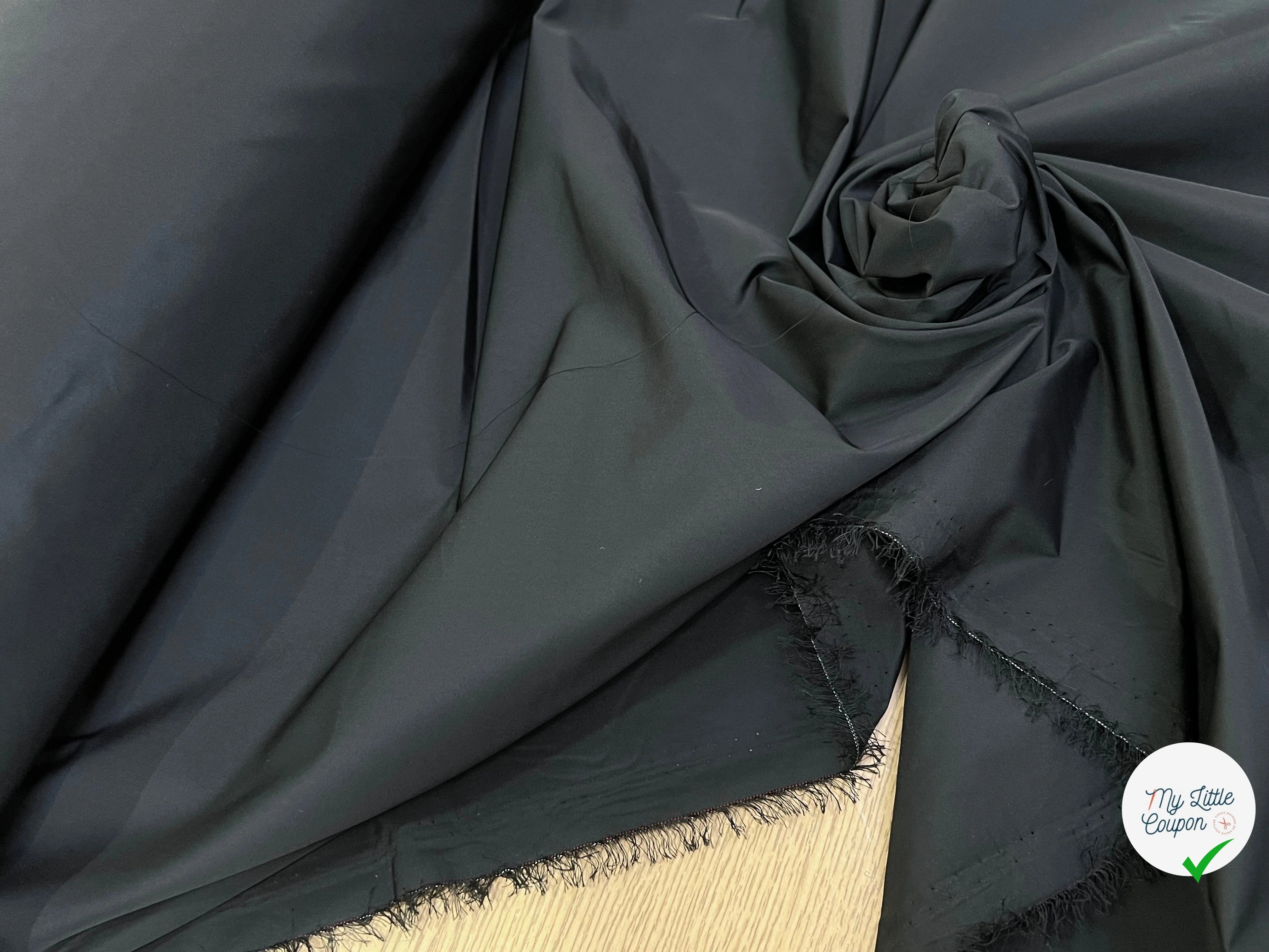 TAFFETAS PARKA IMPERMÉABLE NOIR 110 - My Little Coupon