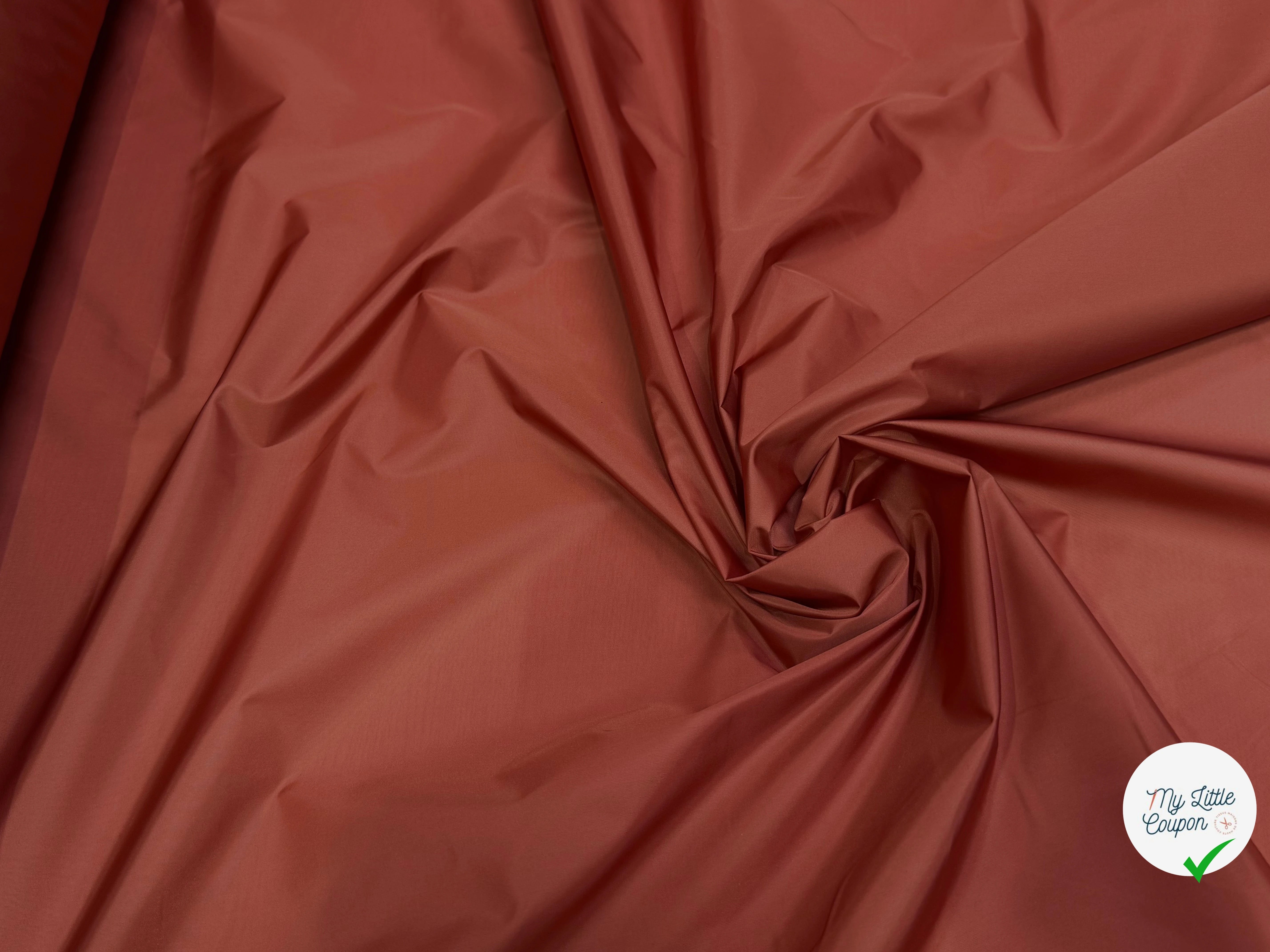 TAFFETAS PARKA LISSE ROUILLE - My Little Coupon