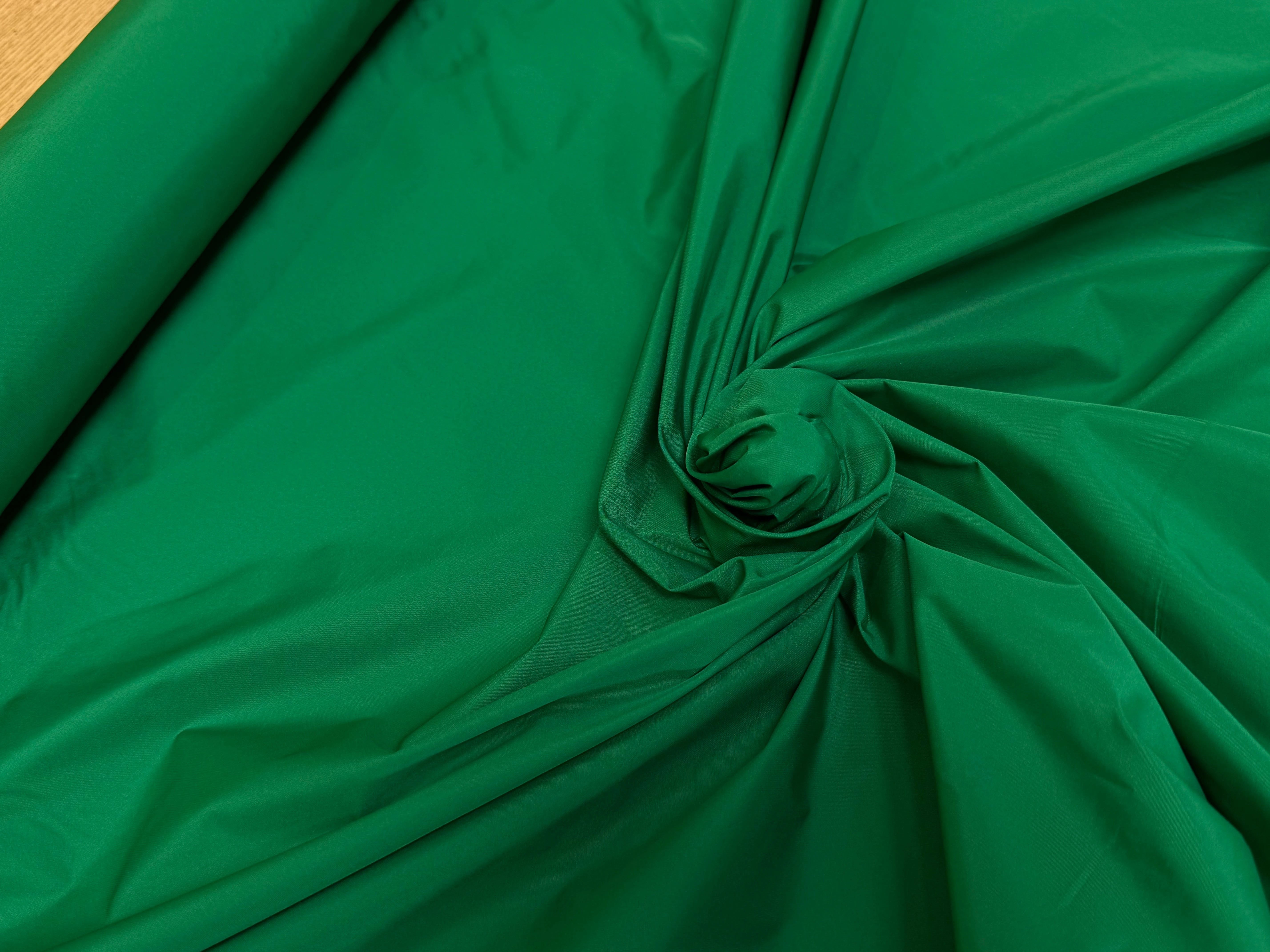 TAFFETAS PARKA VERT EMERAUDE - My Little Coupon