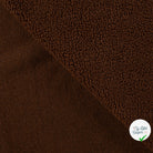 Teddy uni caramel - détail de la bouclette
