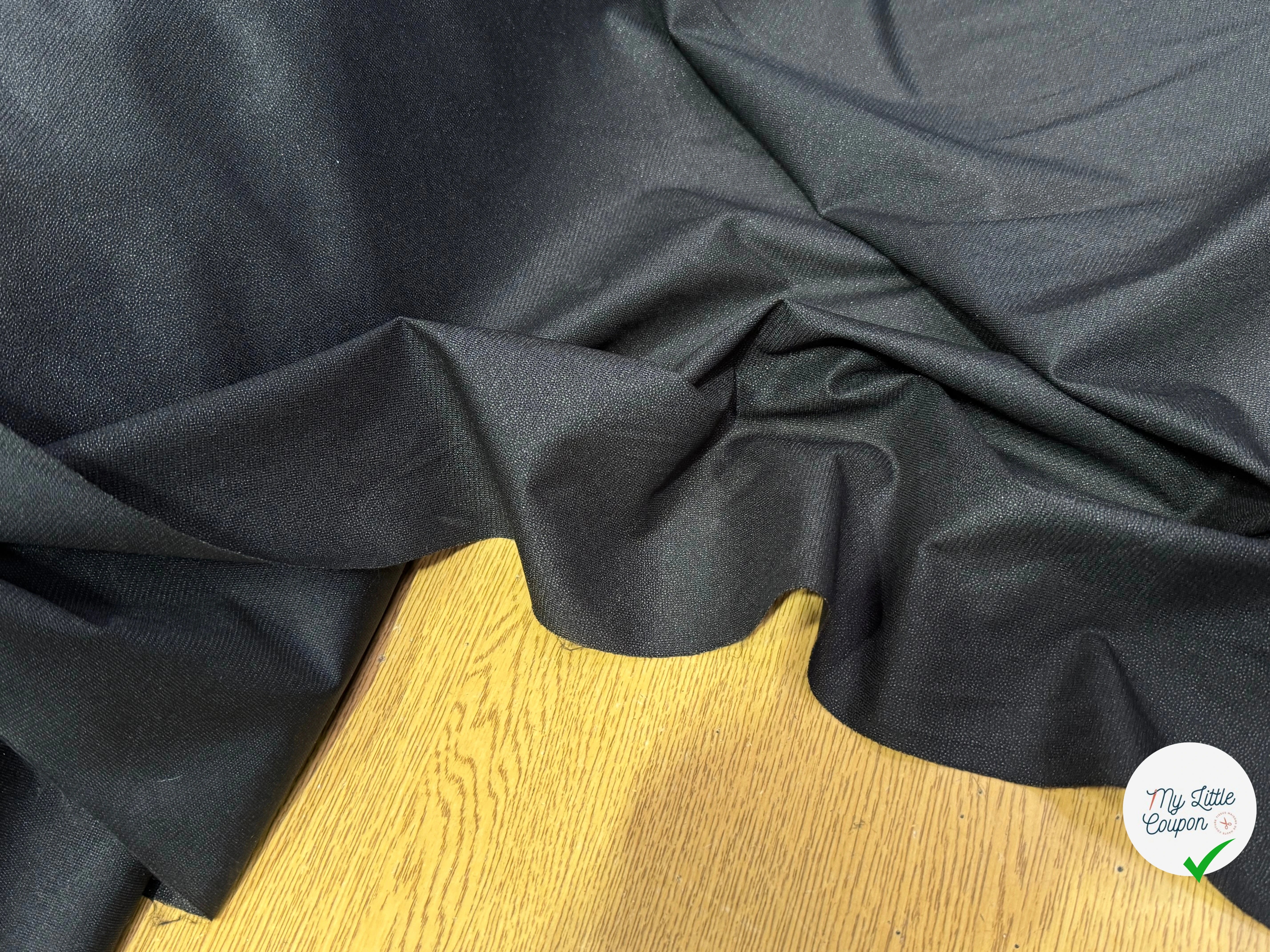 THERMOCOLANT EPAIS NOIR À GRAIN - My Little Coupon
