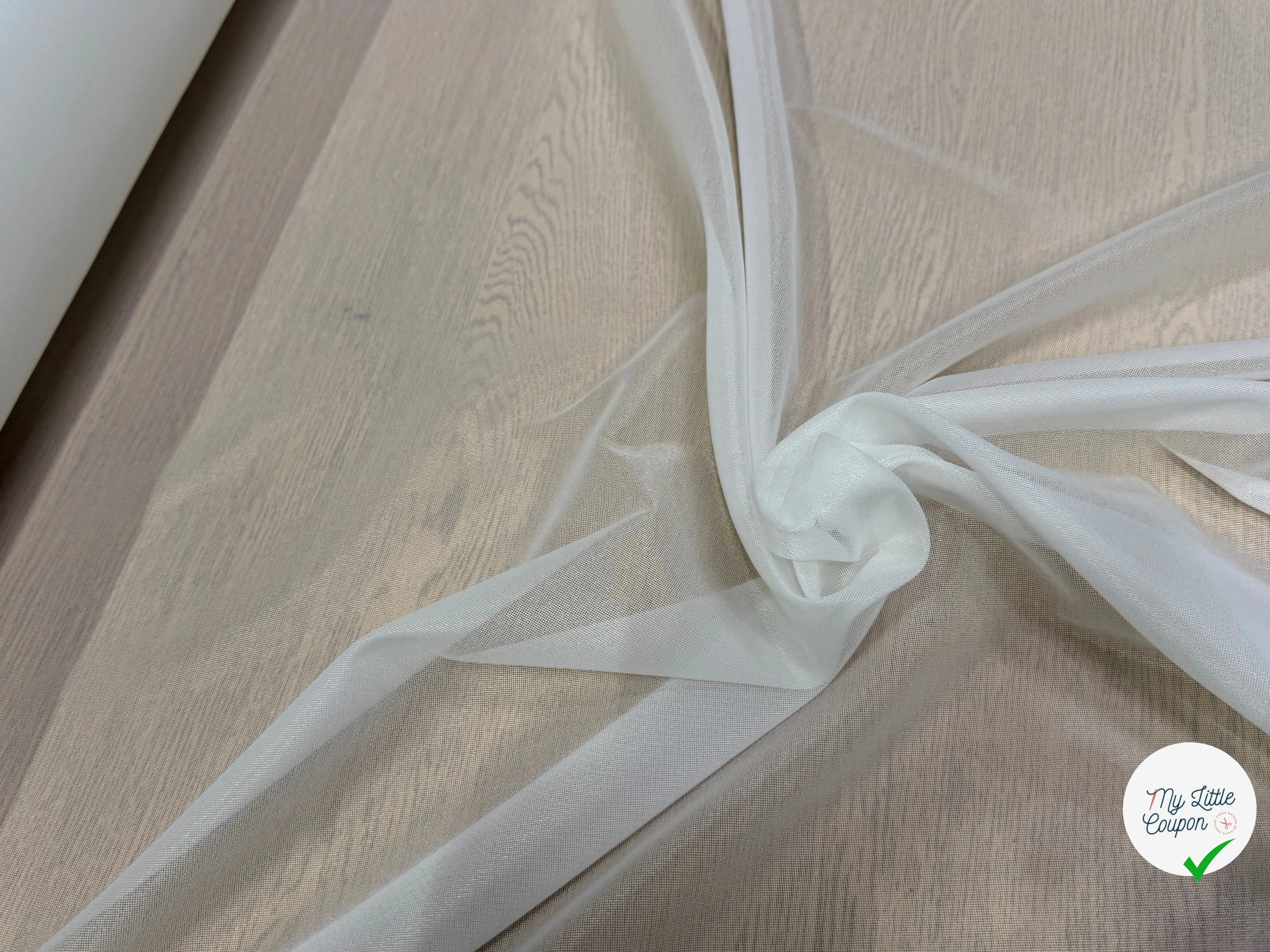 THERMOCOLANT FIN TISSÉ BLANC - My Little Coupon