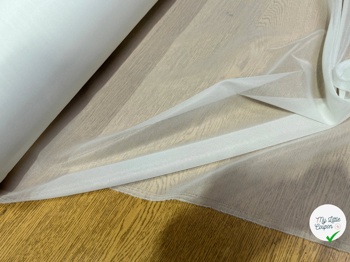 THERMOCOLANT FIN TISSÉ BLANC - My Little Coupon