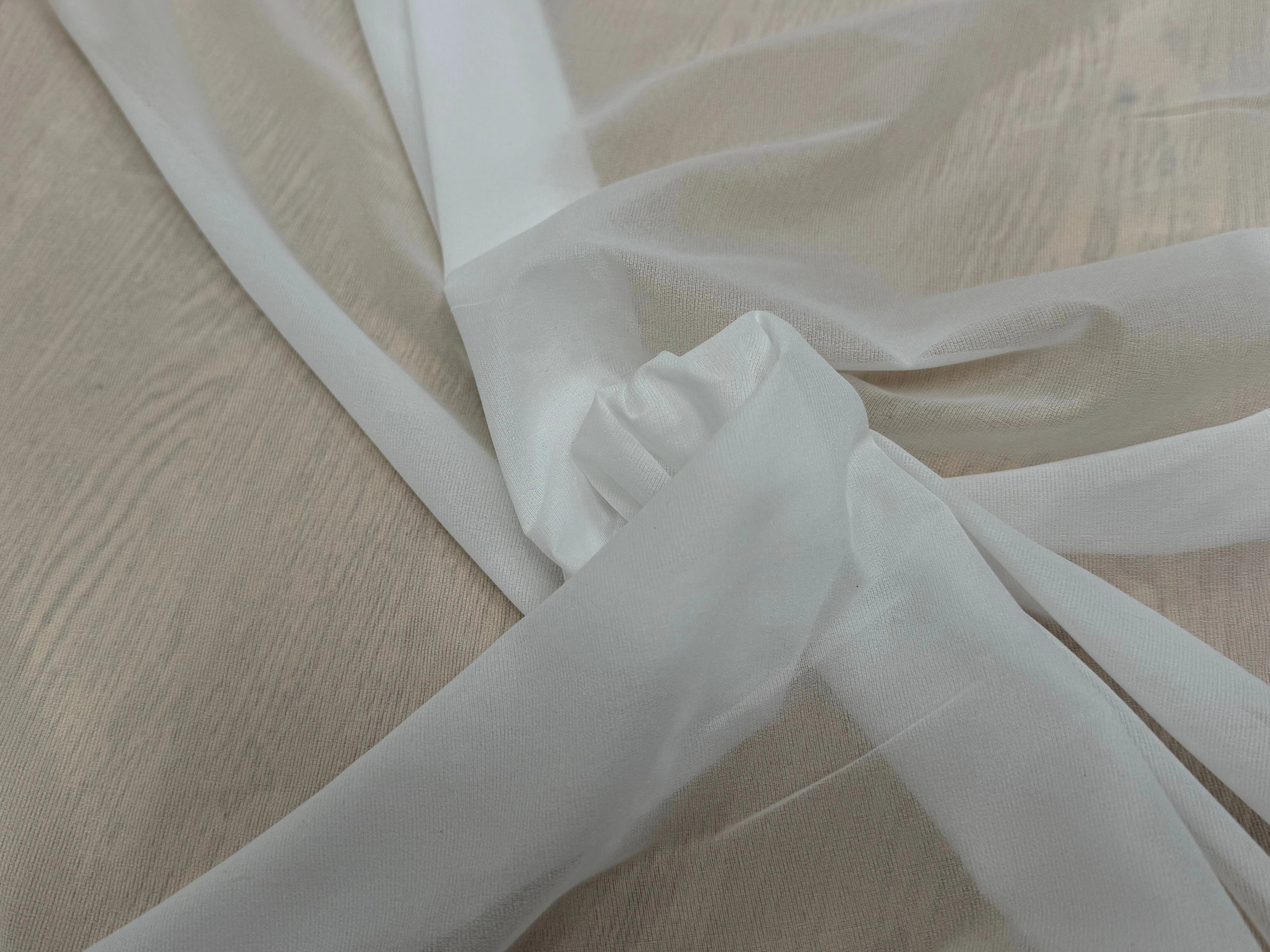 THERMOCOLLANT FIN BLANC LÉGÈREMENT CASSÉ DOUX AU TOUCHÉ - My Little Coupon