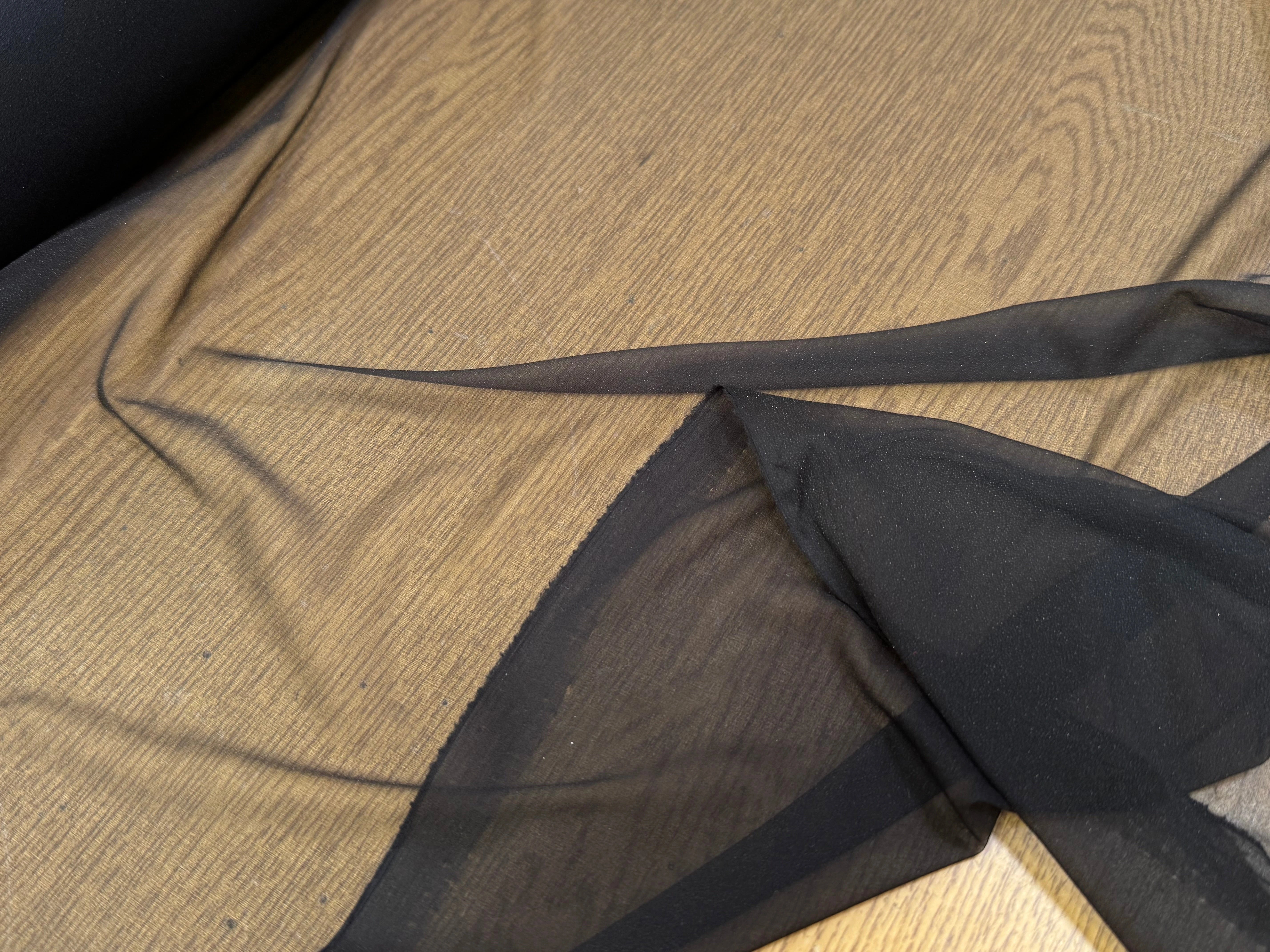 THERMOCOLLANT FIN NOIR PETITE LAIZE - My Little Coupon