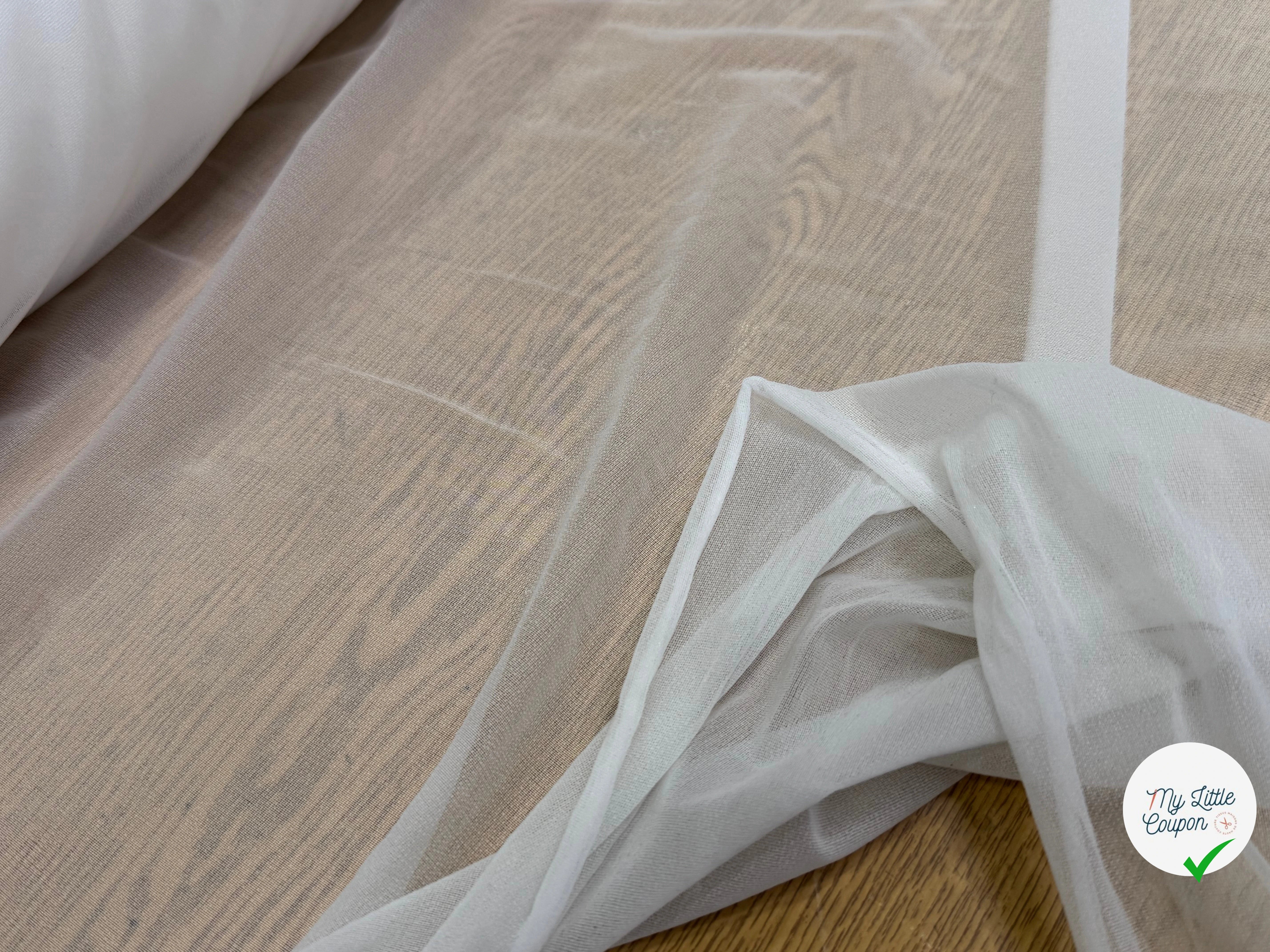 THERMOCOLLANT INTERLINING FIN À GRAIN BLANC - My Little Coupon