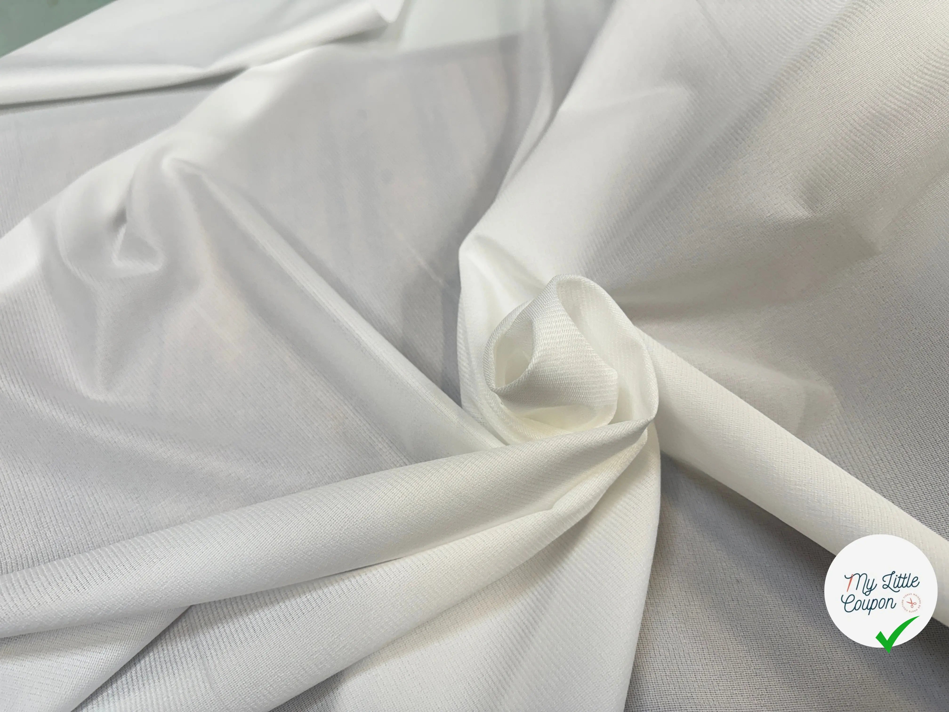 THERMOCOLLANT MAILLE TRICOTÉ BLANC - My Little Coupon