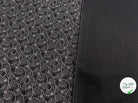 TISSU 100% COTON FERMIÈRE GÉOMÉTRIE CIRCULAIRE FOND NOIR - My Little Coupon - tissu - coudre