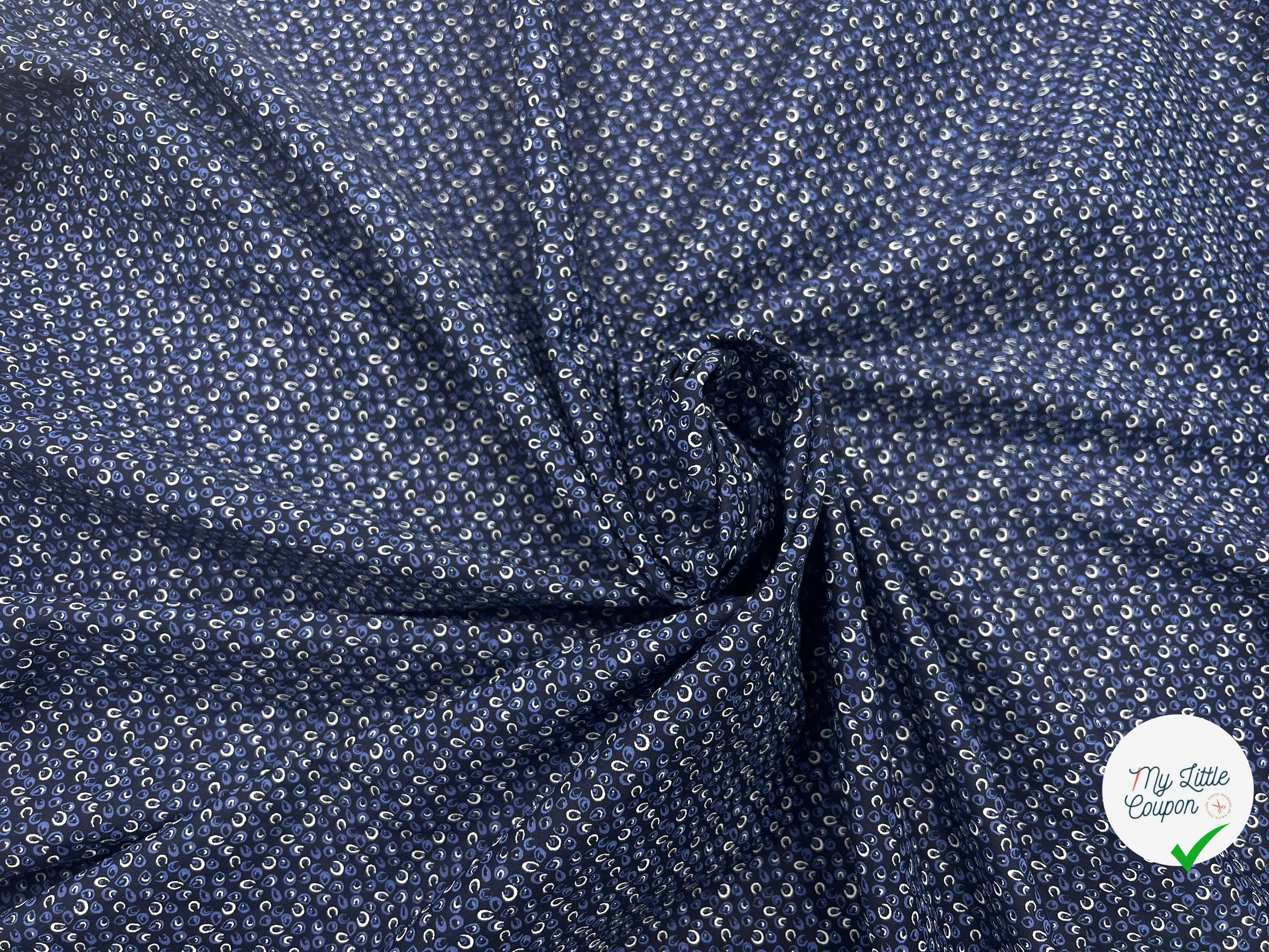 TISSU 100% COTON FERMIÈRE LITTLE GOUTTE D'EAU - My Little Coupon - tissu - coudre