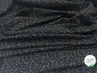 TISSU 100% COTON FERMIÈRE MICRO PAISLEY SUR FOND NOIR - My Little Coupon - tissu - coudre